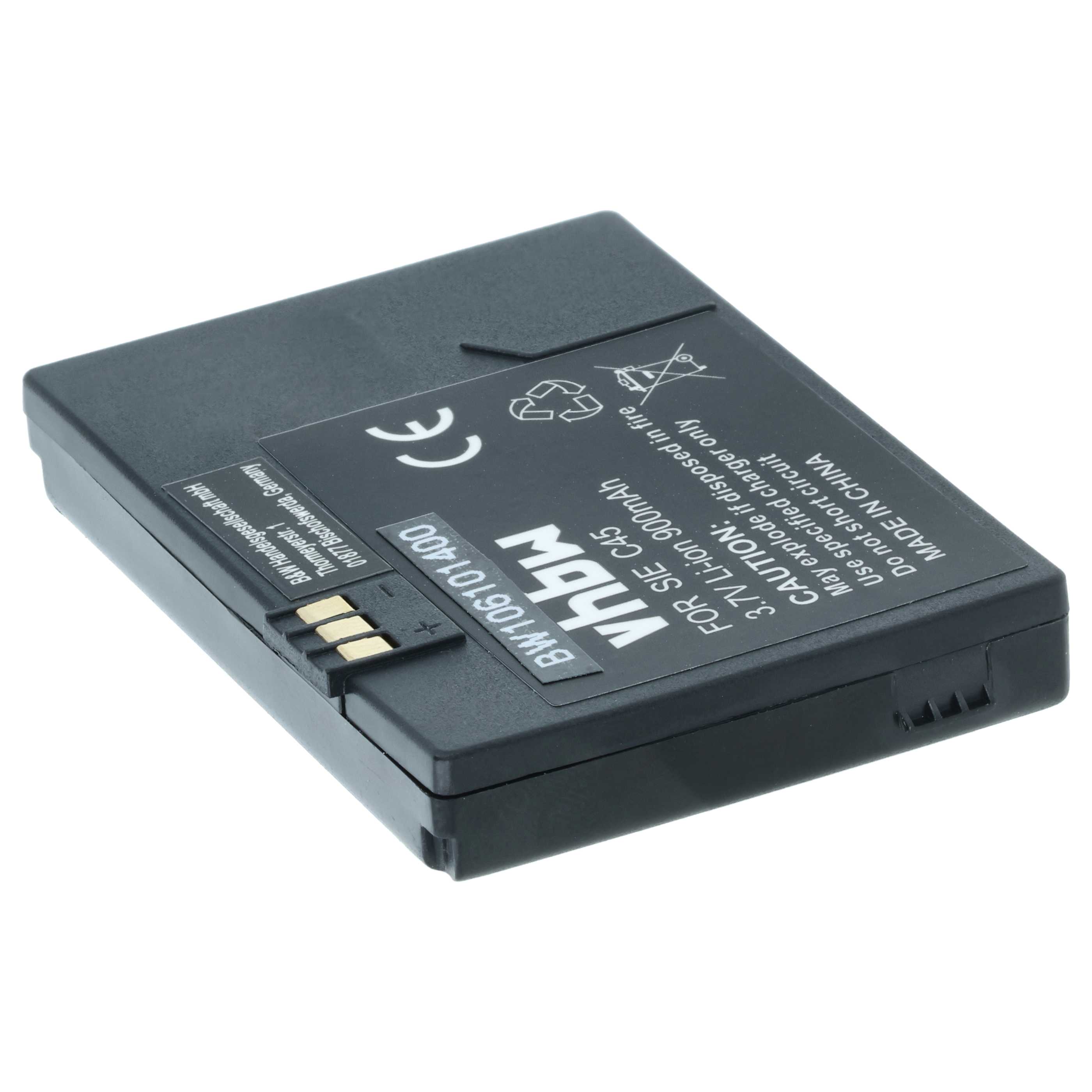 Akumulator do telefonu smartfona zamiennik Siemens V30145-K1310-X213 - 900 mAh 3,7 V Li-Ion