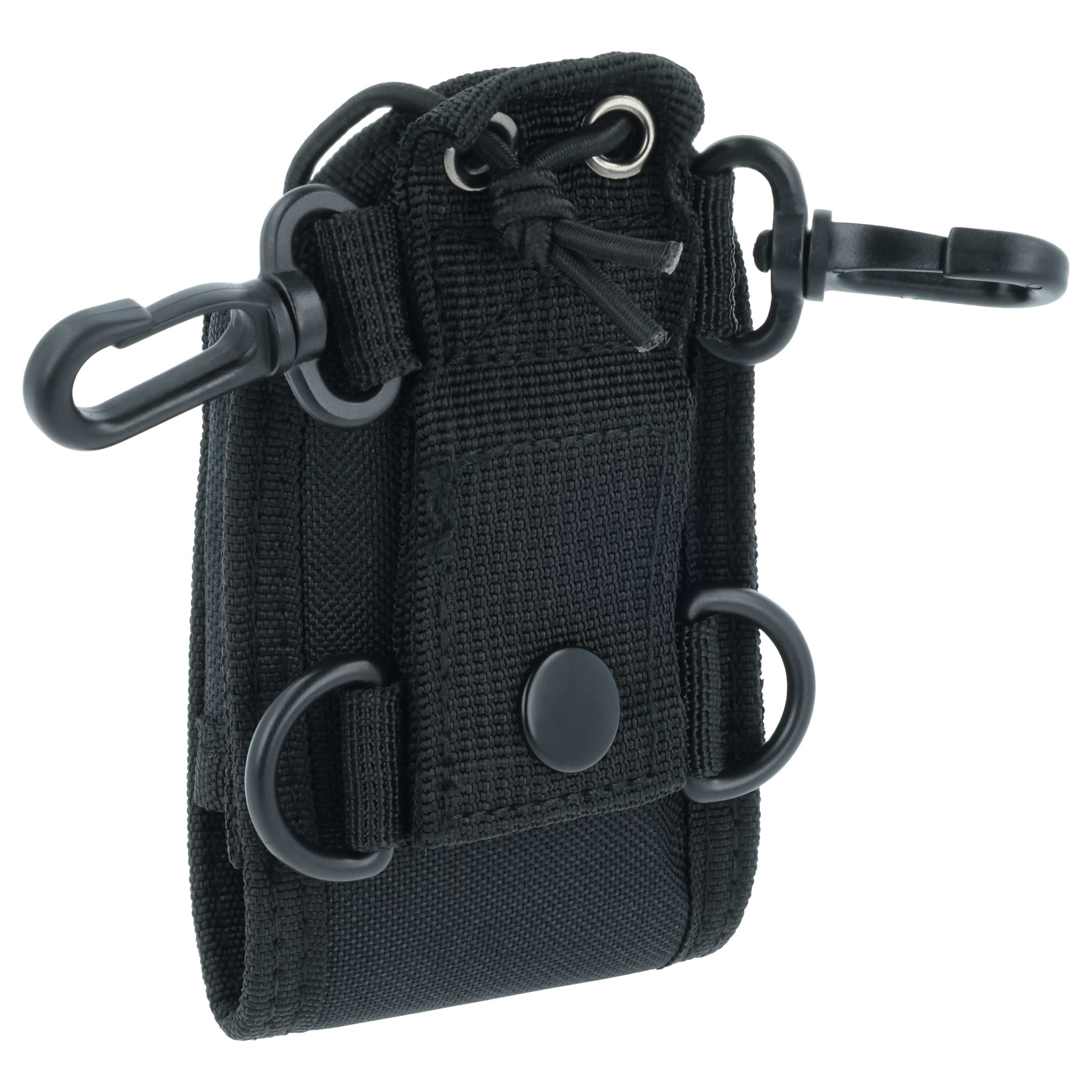 Case Type MSC-20B suitable for various Two Way Radios - 75 x 65 x 120 mm, Black