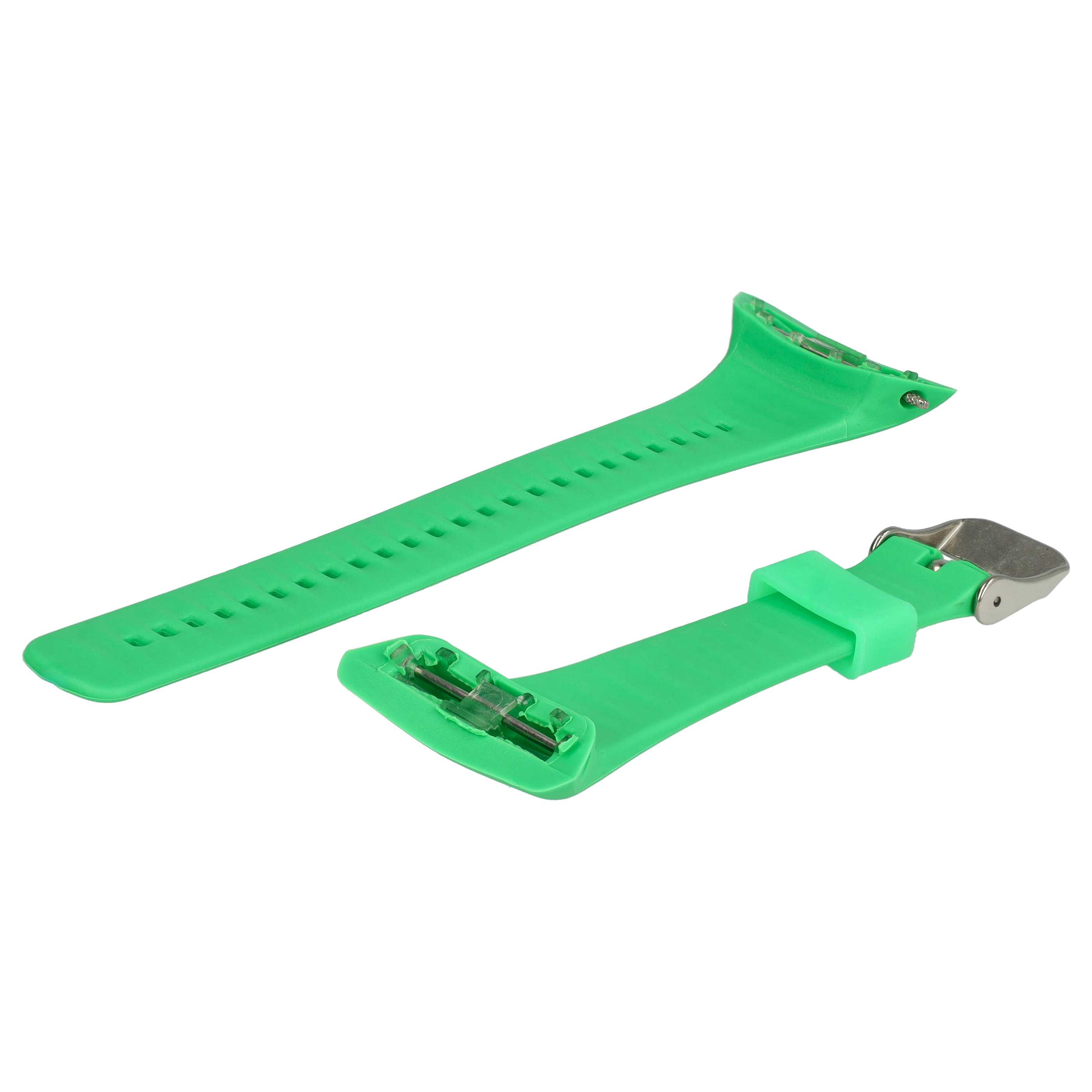 correa L para Polar smartwatch - largo 11,5cm + 8,5 cm, verde