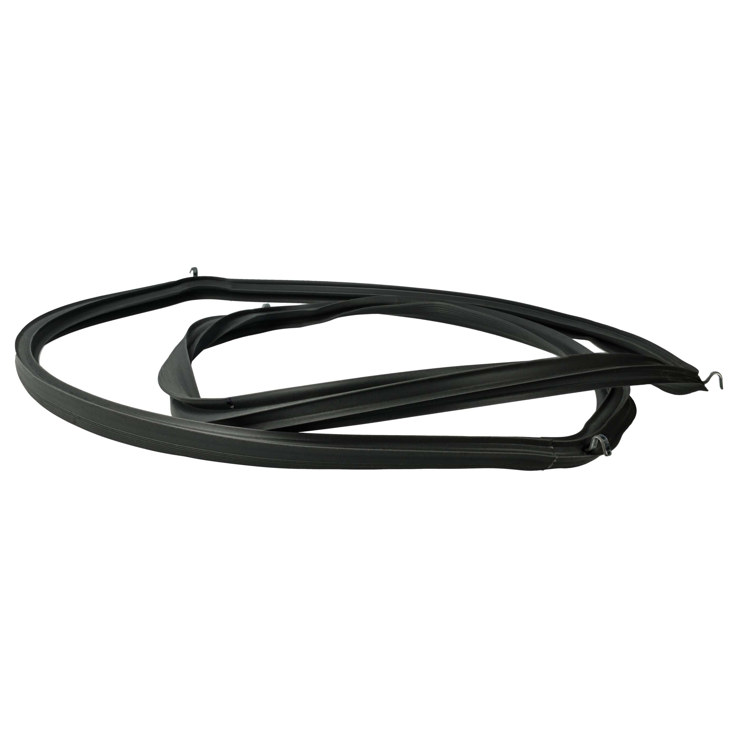 Junta de puerta con gancho en ángulo reemplaza BSH 626168 para diversos Bosch - 45,5x33x1 cm negro