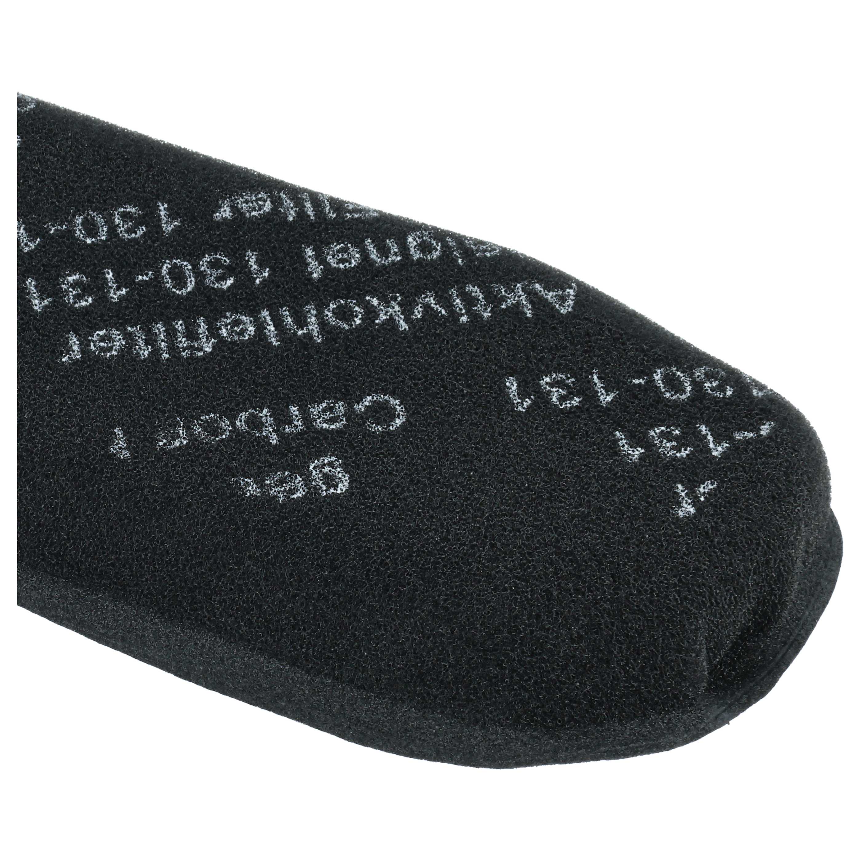 activated carbon filter suitable for Vorwerk Kobold 131sc, 130, 131 Vacuum Cleaner