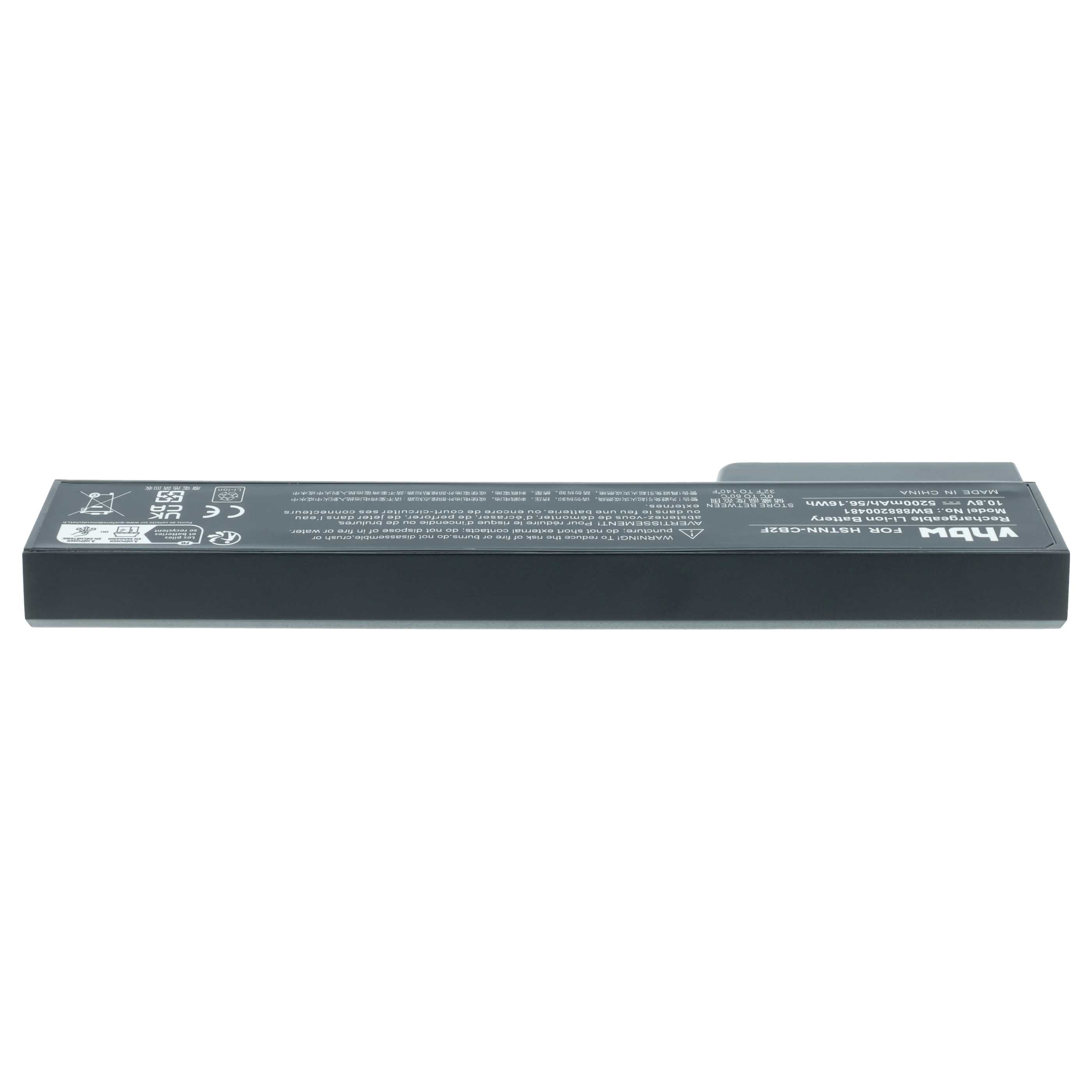 Akumulator do laptopa zamiennik HP 628368-241, 628368-251, 628368-421 - 5200 mAh 10,8 V Li-Ion, czarny