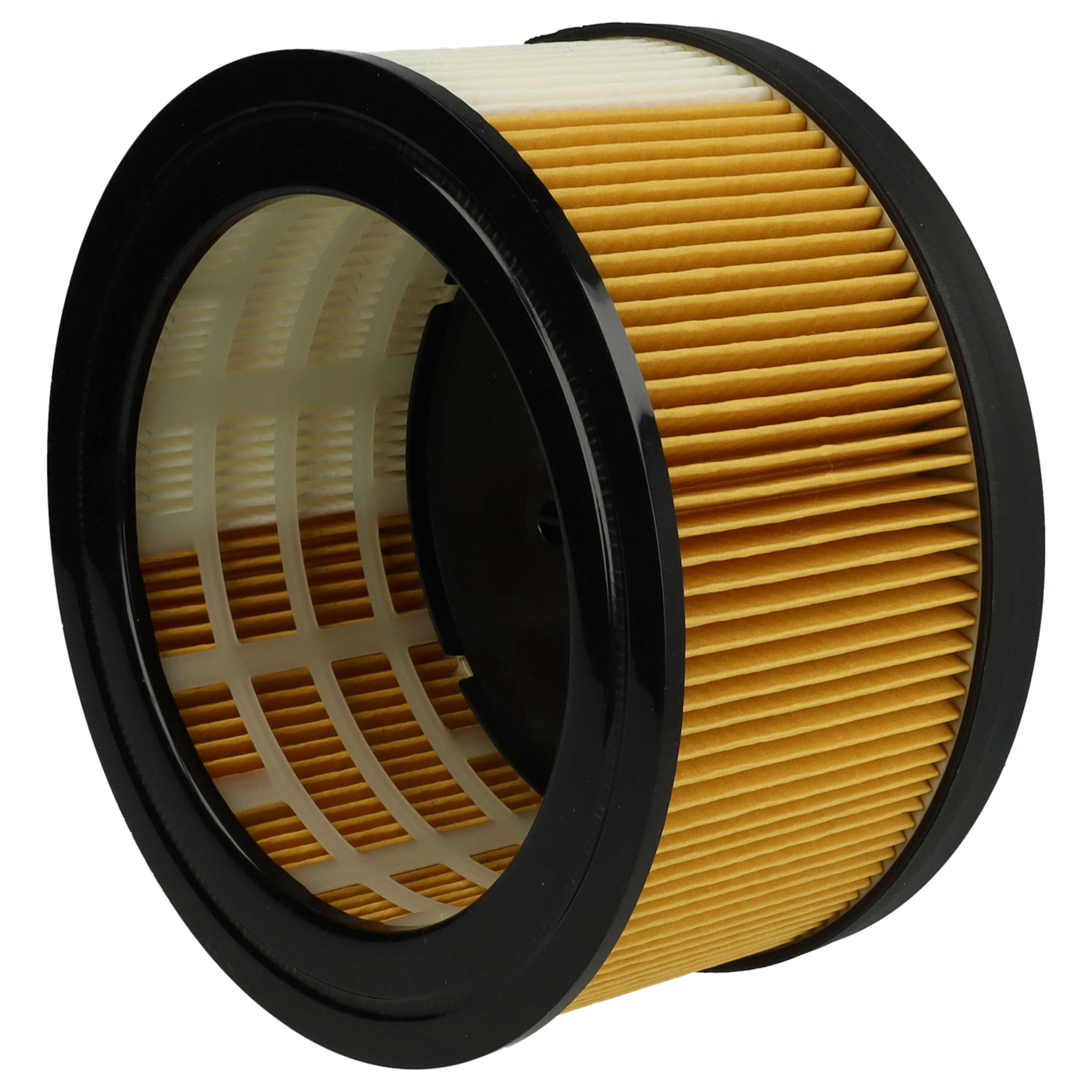 2x cartridge filter replaces Kärcher 6.414-960.0 for Kärcher Vacuum Cleaner, black / yellow