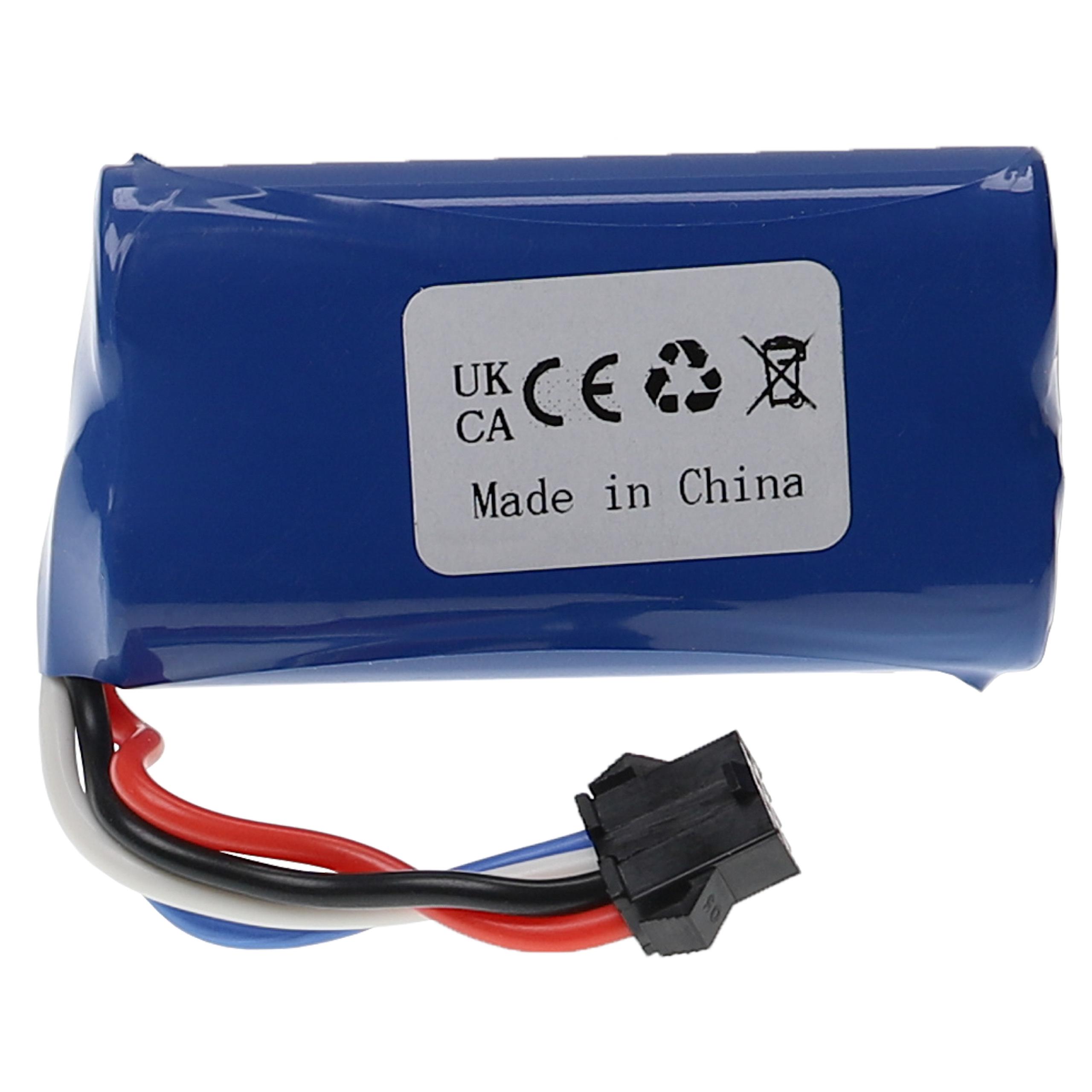 Akumulator do modeli zdalnie sterowanych RC Huanqi 961, 962 / UDI 002, 902 - 1500 mAh 7,4 V Li-Ion, wtyk T