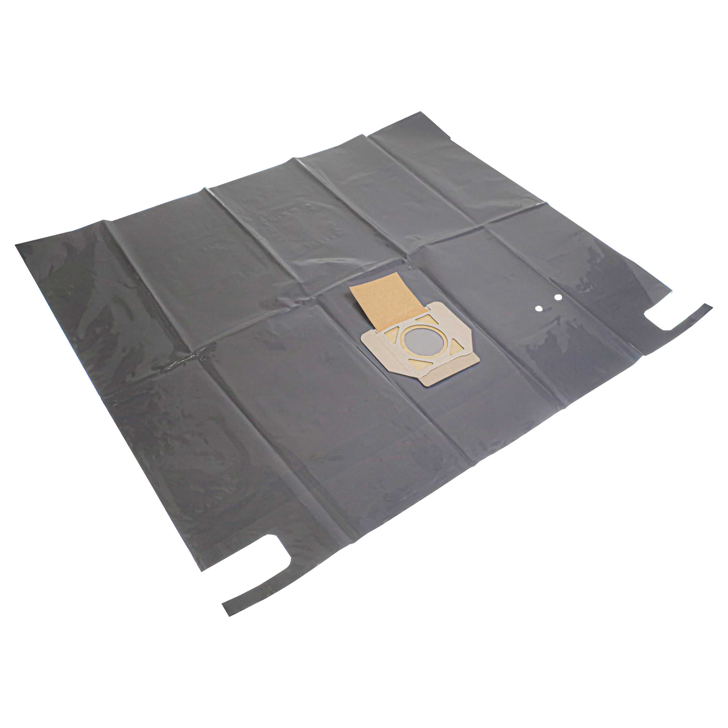 10x Sac remplace Makita W107418355 pour aspirateur Makita - carton, plastique