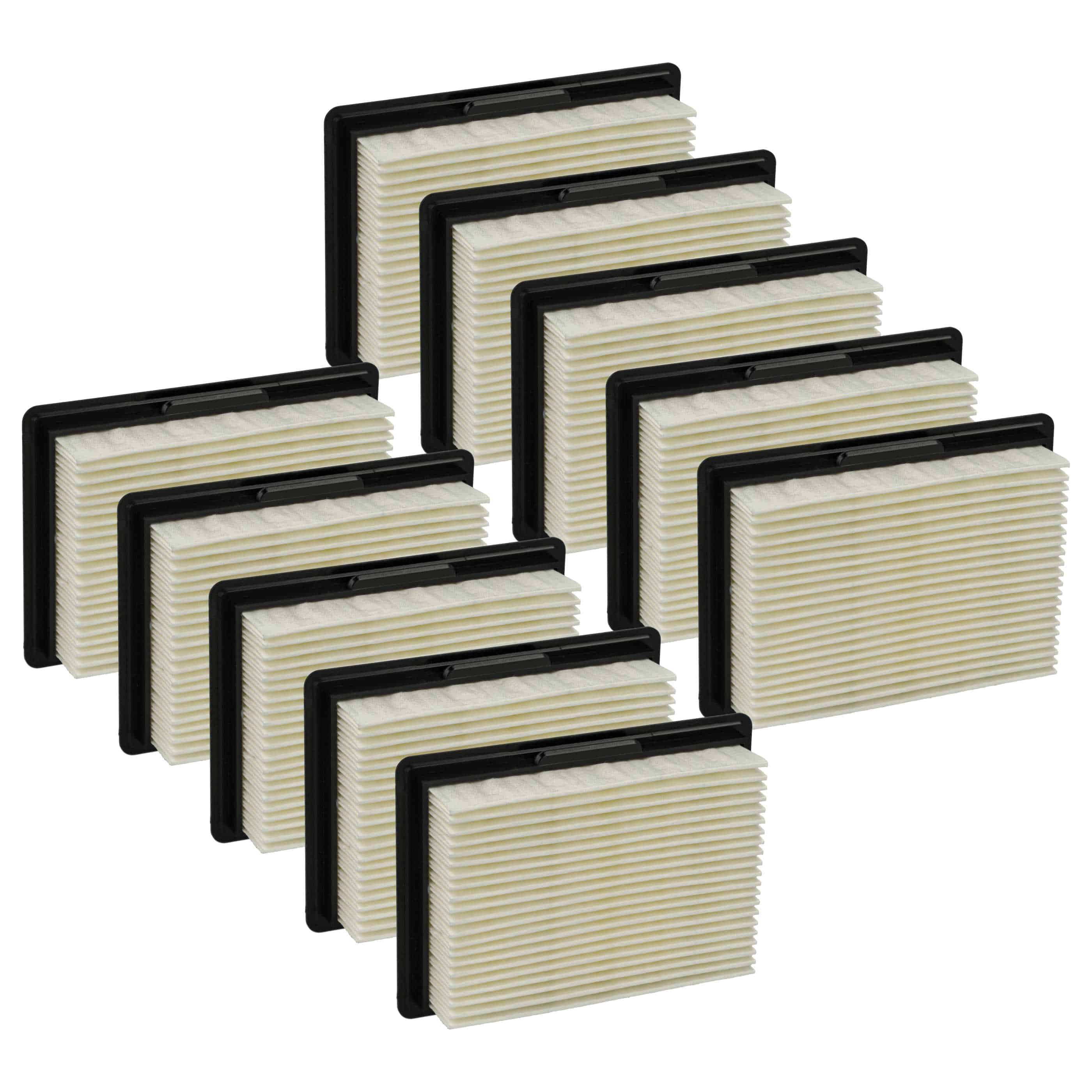 10x cartridge filter replaces Bosch 3165140790185, 4059952008400, 1.600.A00.2PS, 2607432046 for Bosch Vacuum Cleaner