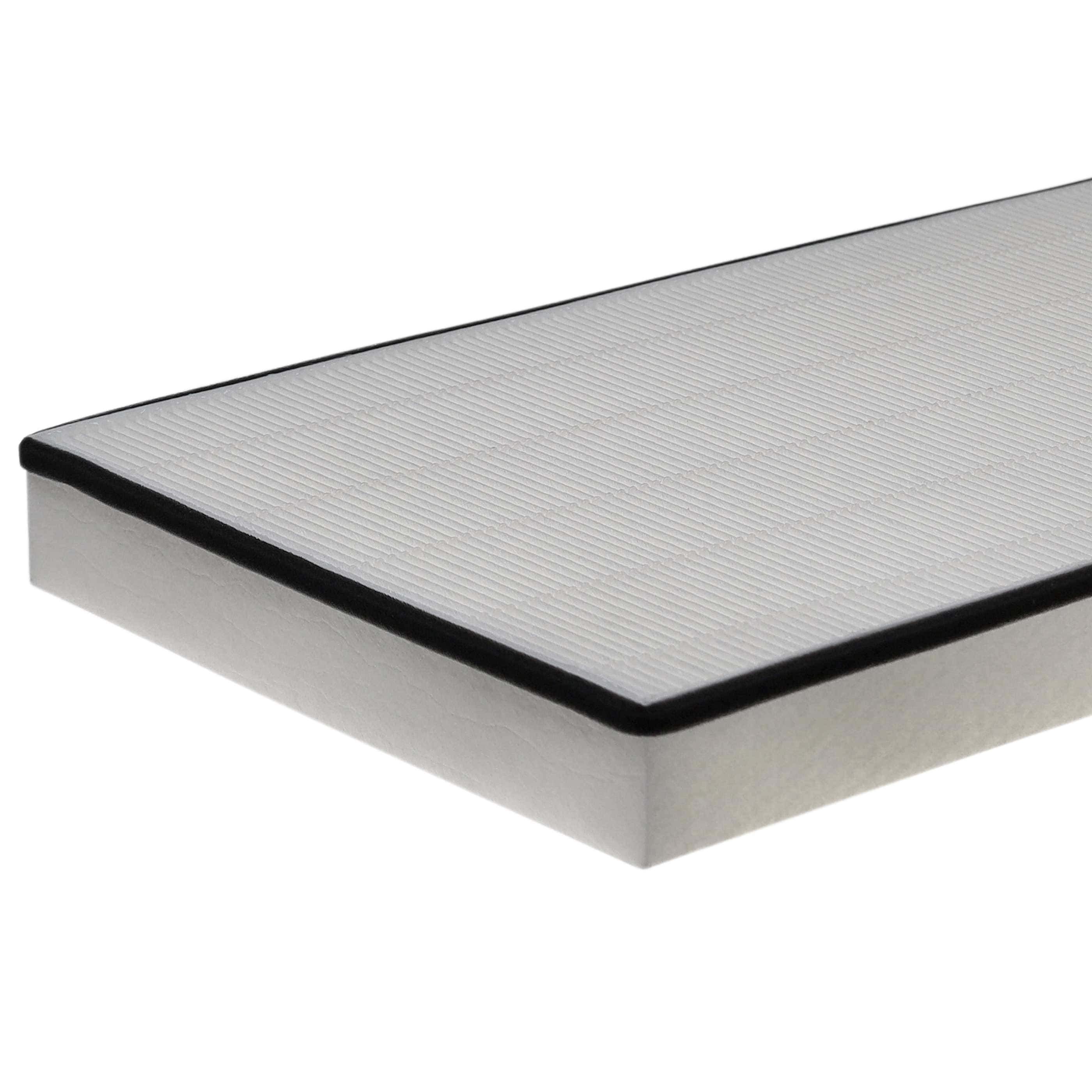 Pollenfilter als Ersatz für Vallox 978142 für Vallox Lüfter - Filterklasse F7, 45,3 x 22,5 x 5,2 cm