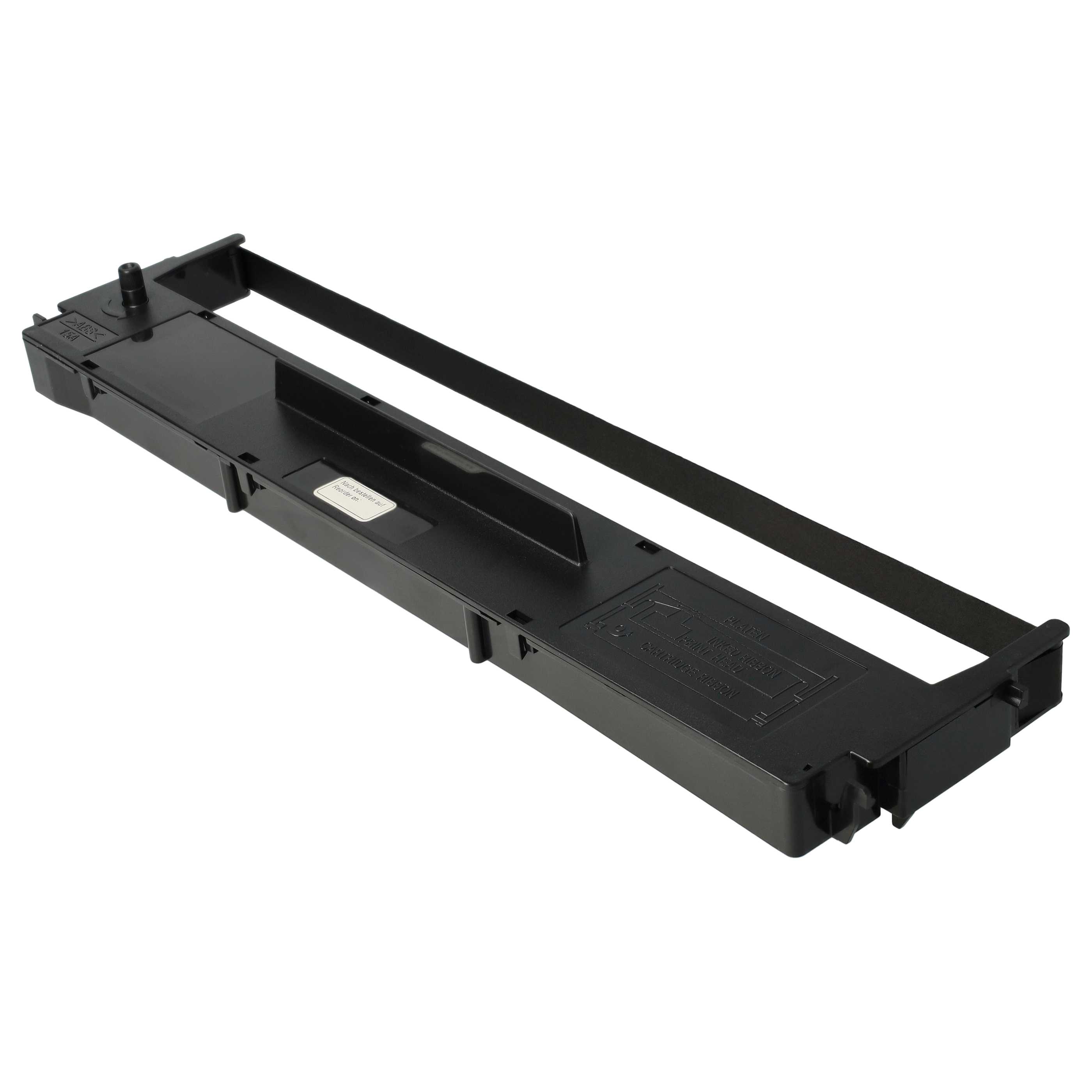 Ink Ribbon replaces Epson C13S015021, S015637 for IBM Dot Matrix, Receipt Printer etc. - Black
