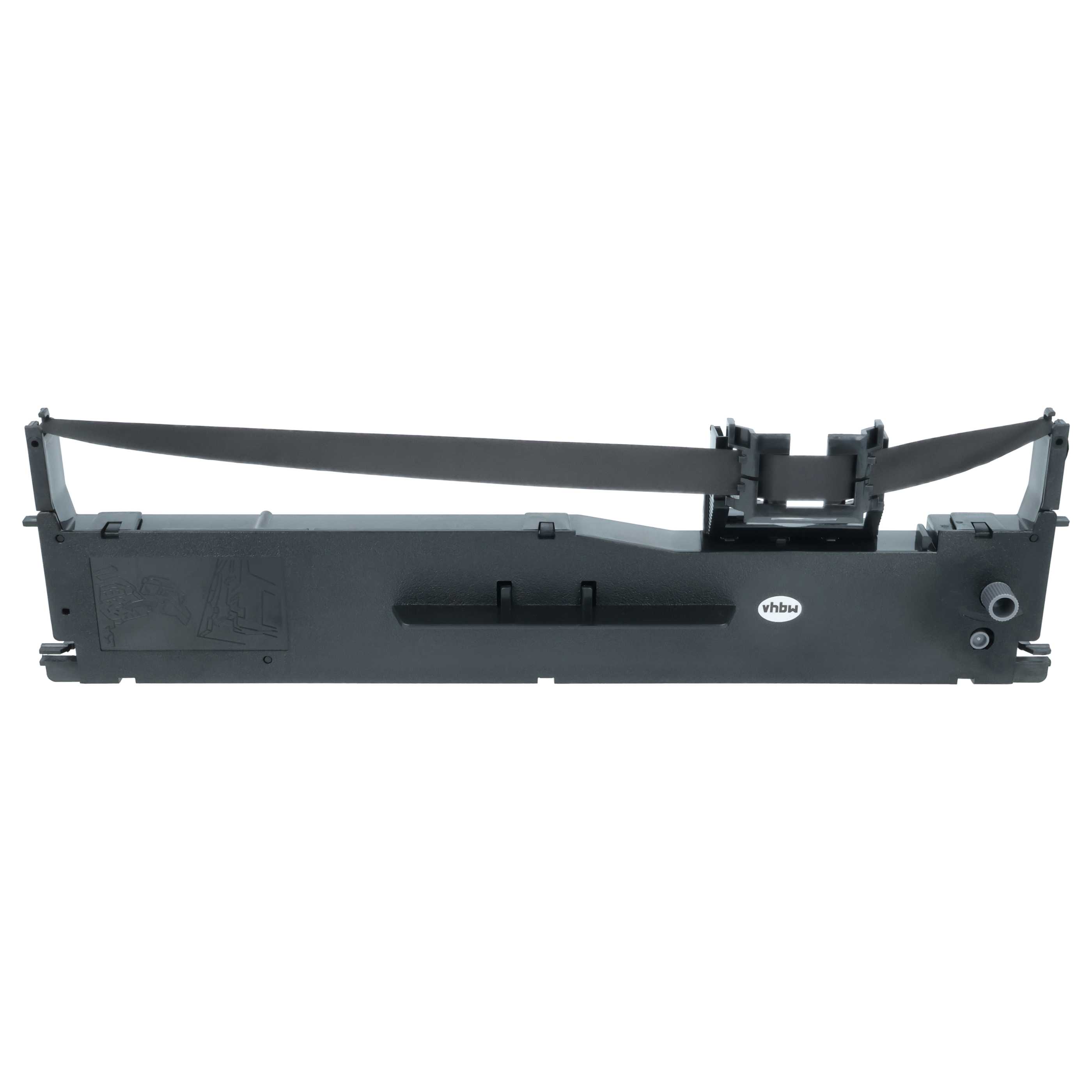 Ink Ribbon replaces Epson C13S015307 for Dot Matrix, Receipt Printer - Black
