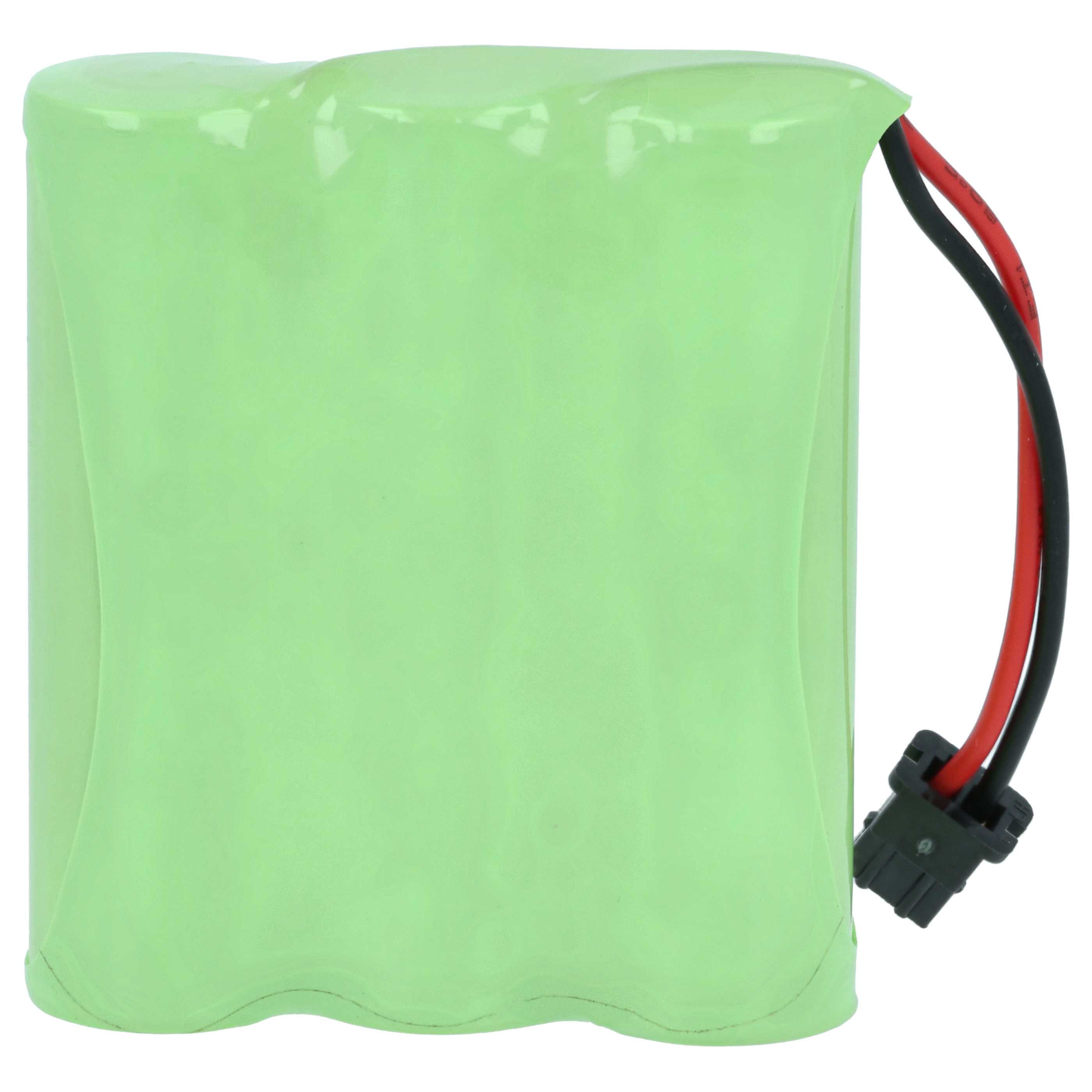Batería reemplaza BT-905, BP-T18, BP-T24, BT-15, AAx3, BT-800 para Toshiba - 1300mAh 3,6V NiMH, 3x celdas