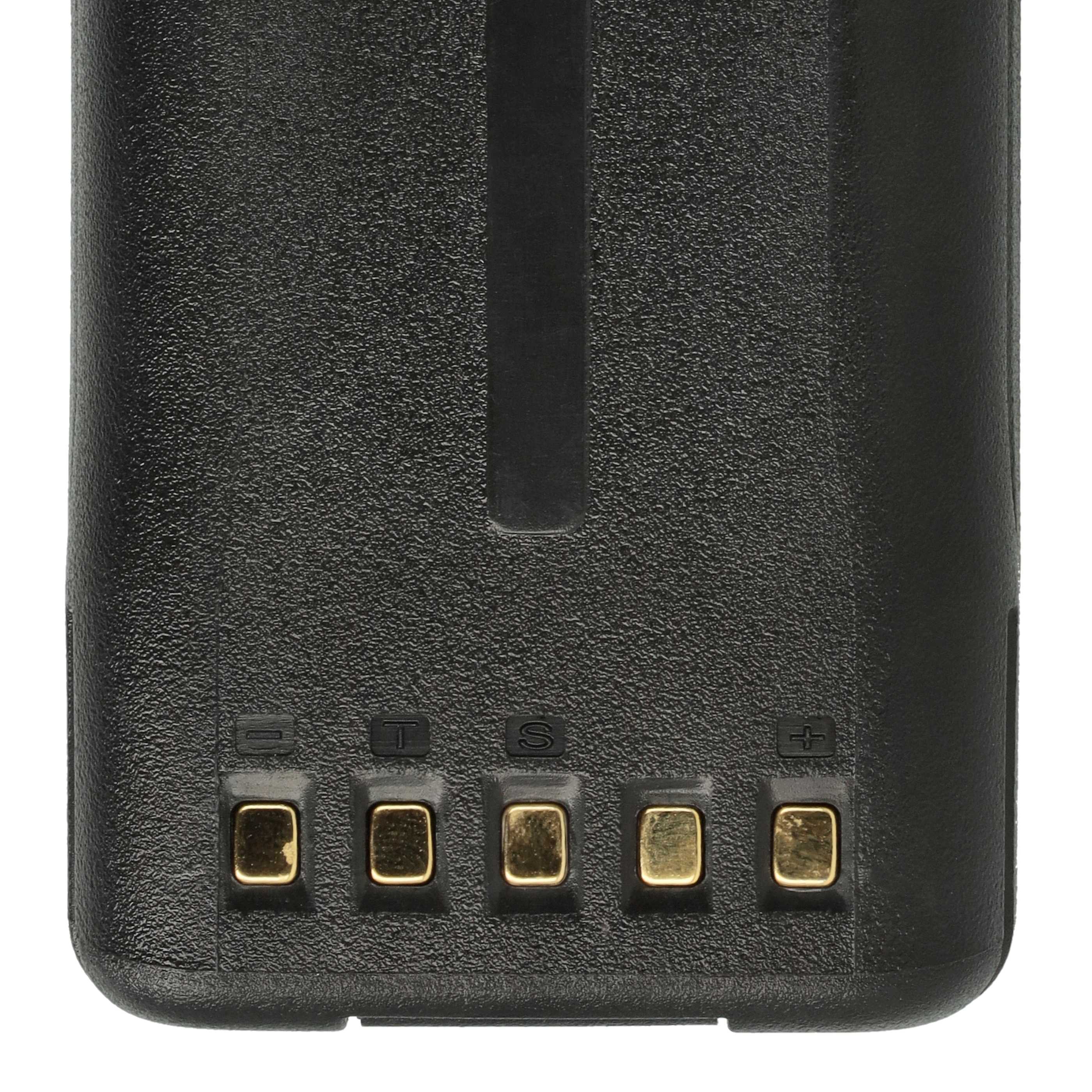 5x Batteria sostituisce Kenwood KNB-41NC, KNB-32N, KNB-31A, KNB-33L per dispositivo radio - 2100mAh 7,2V NiMH