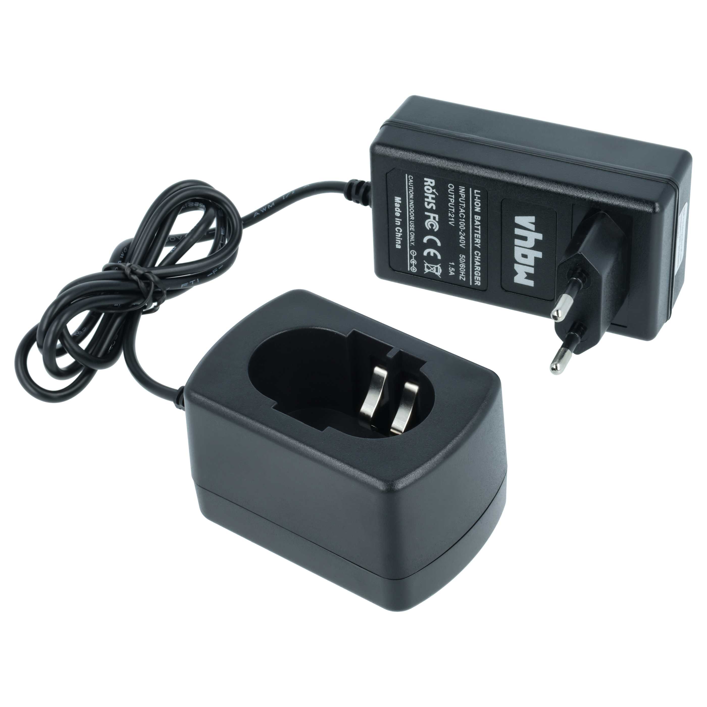 Charger suitable for Hitachi C 18DL Power Tool Batteries - Li-Ion, 1.5A