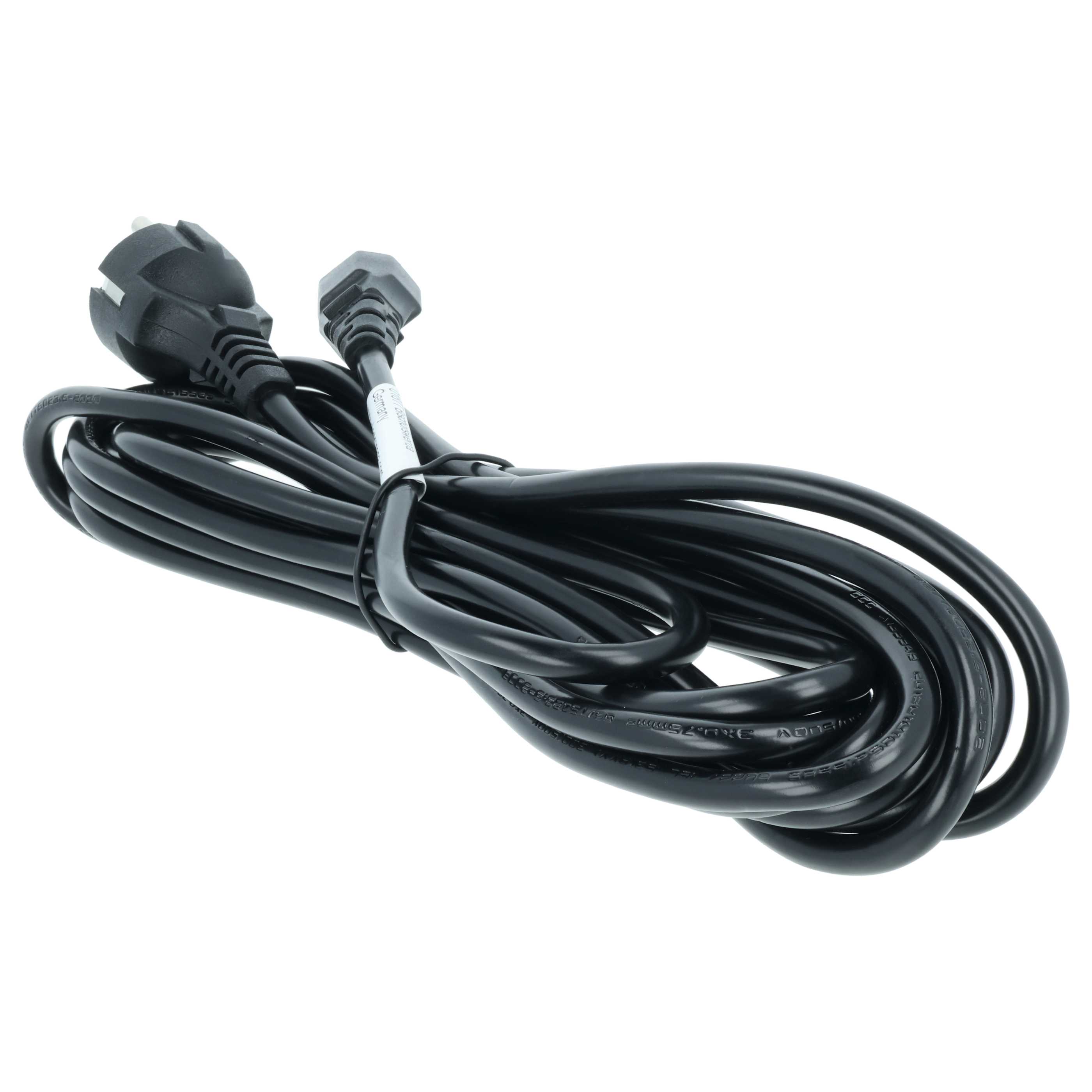 C5 Power Cable Euro Plug suitable for Vorwerk VR200 base station, VR300 base station Robot Vacuum Cleaner - 5