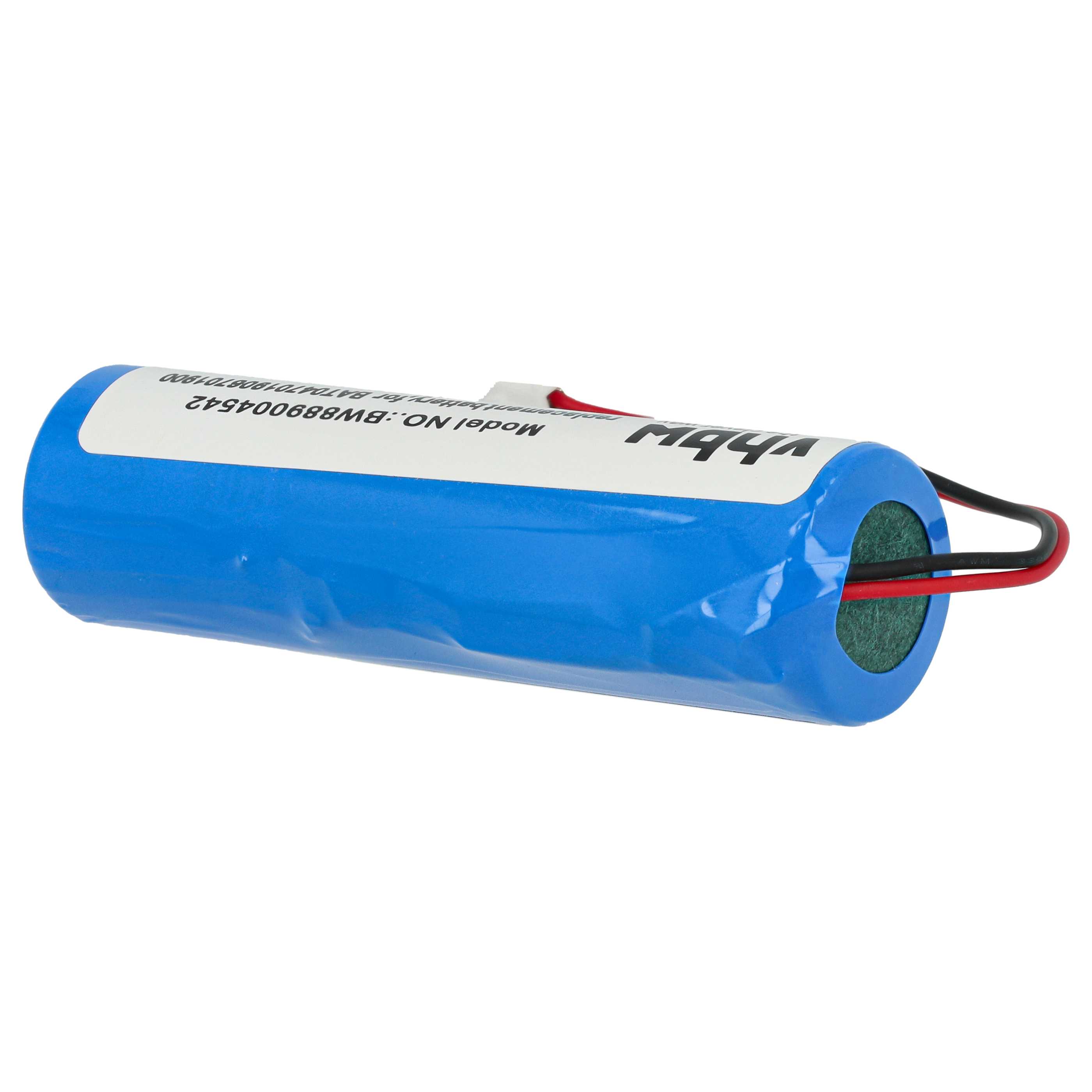 Batterie (5 pcs.) remplace Zafferano 8052536910881, BAT04701906701900 Zafferano - 2600mAh 3,7V Li-ion