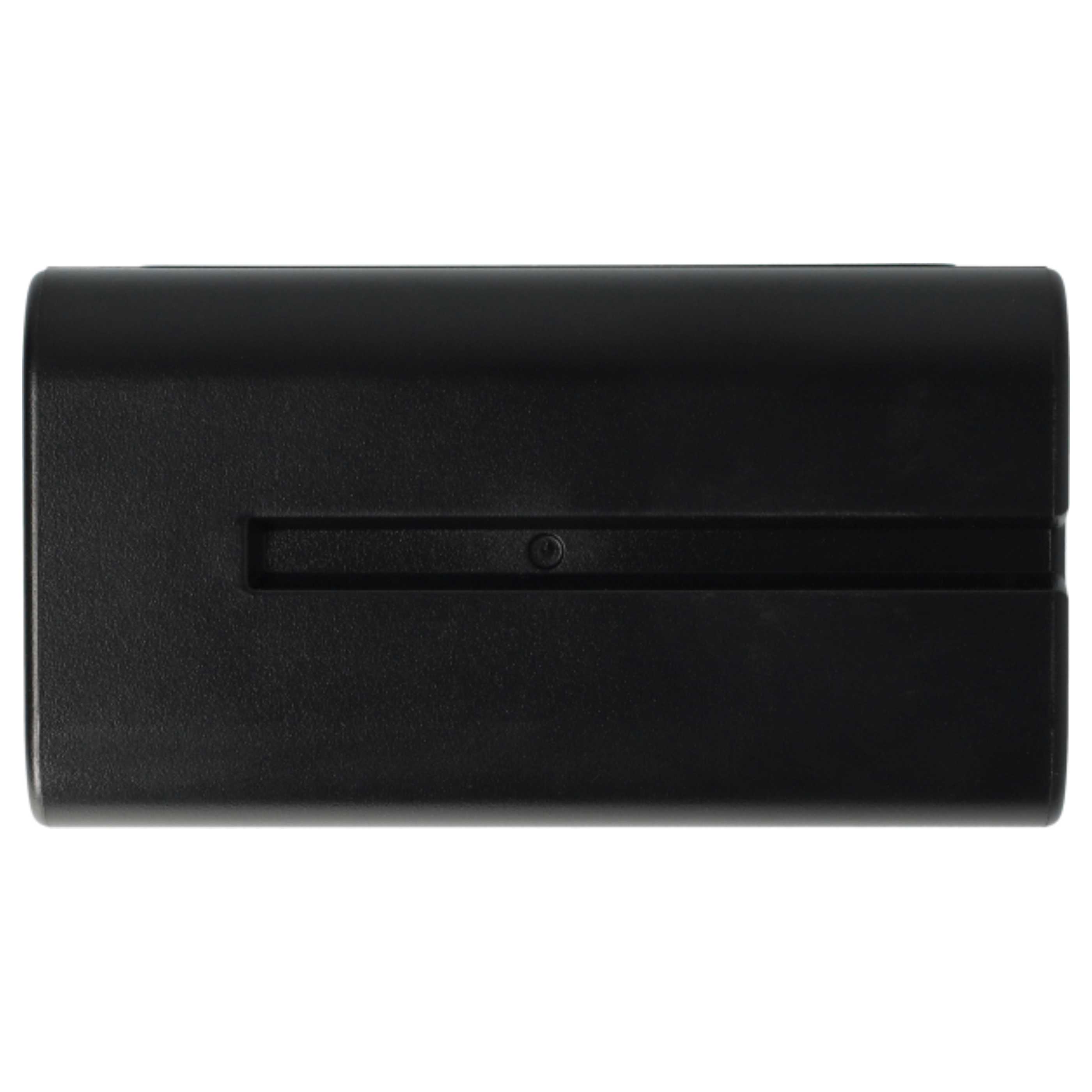 Videocamera 2x Battery replaces Sony NP-F930, NP-F960, NP-F950, NP-F950/B, NP-F930/B - 6000 mAh 7.2 V Li-Ion