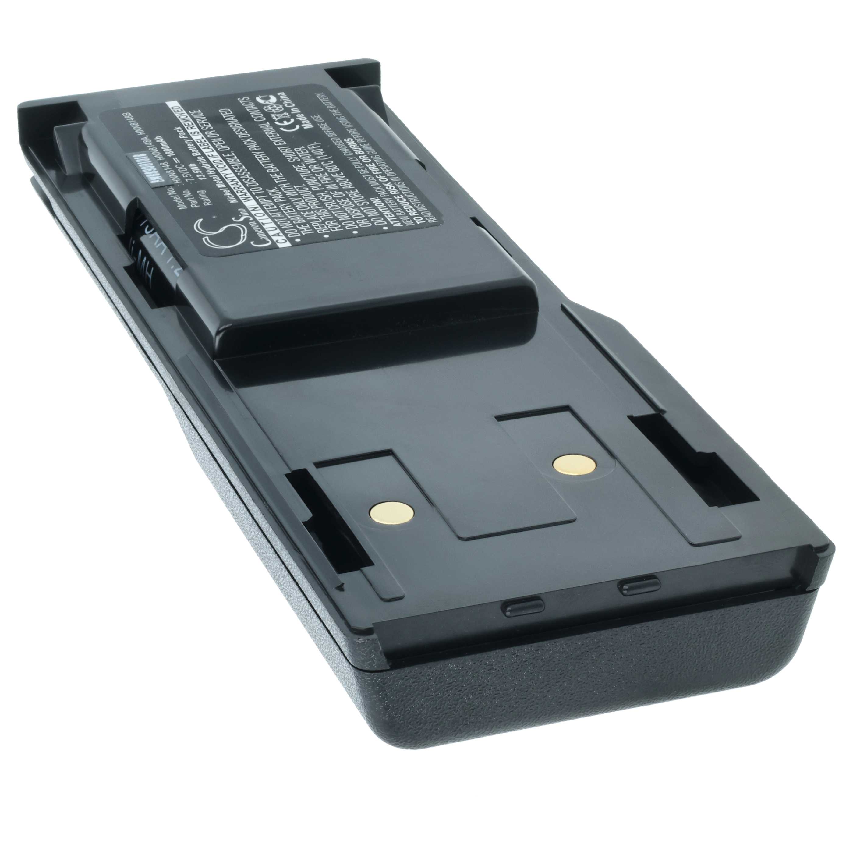 Radio 2x Battery replaces Motorola HNN8148C, HNN8148, HNN8148A, HNN8148B - 1800 mAh 7.5 V NiMH