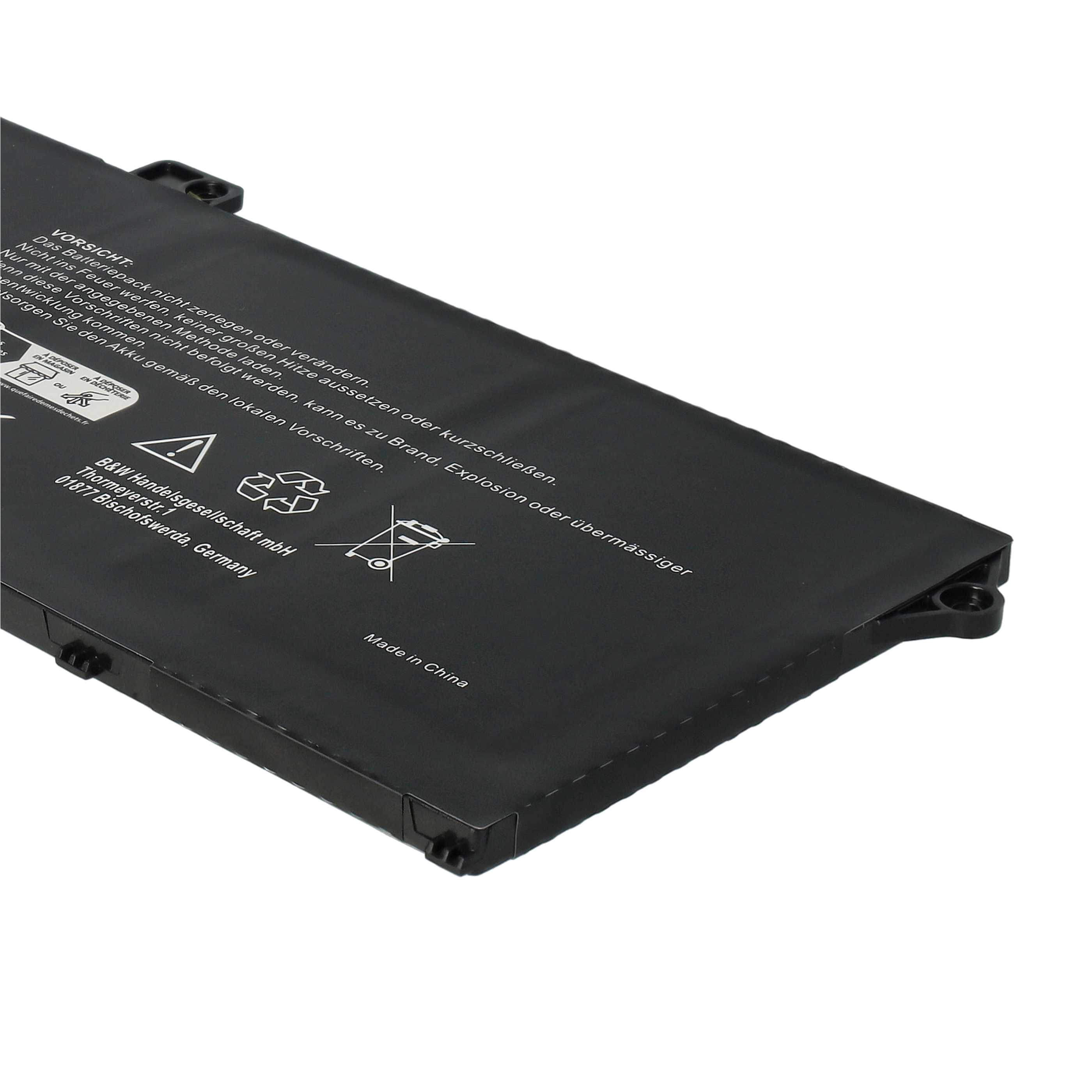 Notebook-Akku als Ersatz für Dell RJ40G, 075X16 - 3000mAh 15,2V Li-Ion