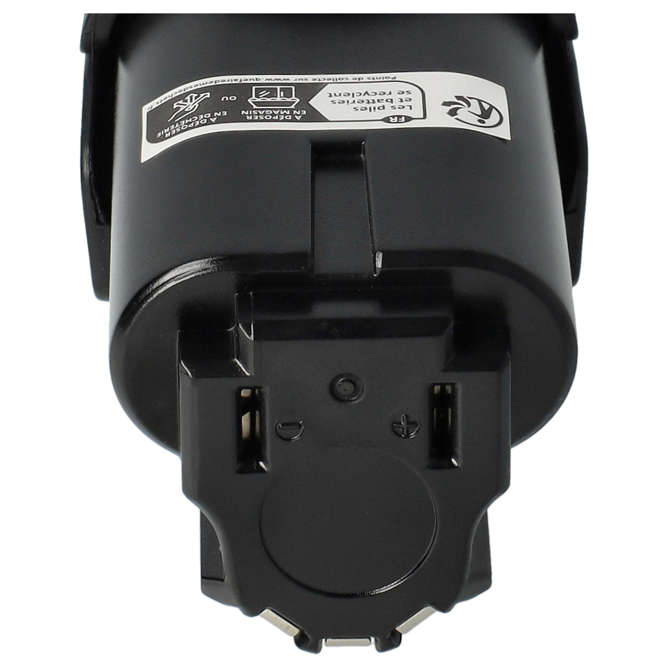 3x Battery replaces Black & Decker BL1110, BL1310, BL1510, LB12 Electric Power Tool - 1500 mAh, 12 V, Li-Ion