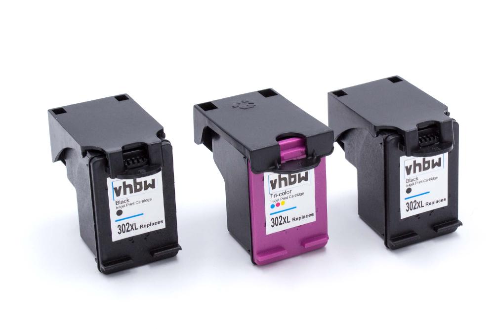 3x Ink Cartridges suitable for 4520 e-All-in-One HP Envy 4520 e-All-in-One Printer - B/C/M/Y