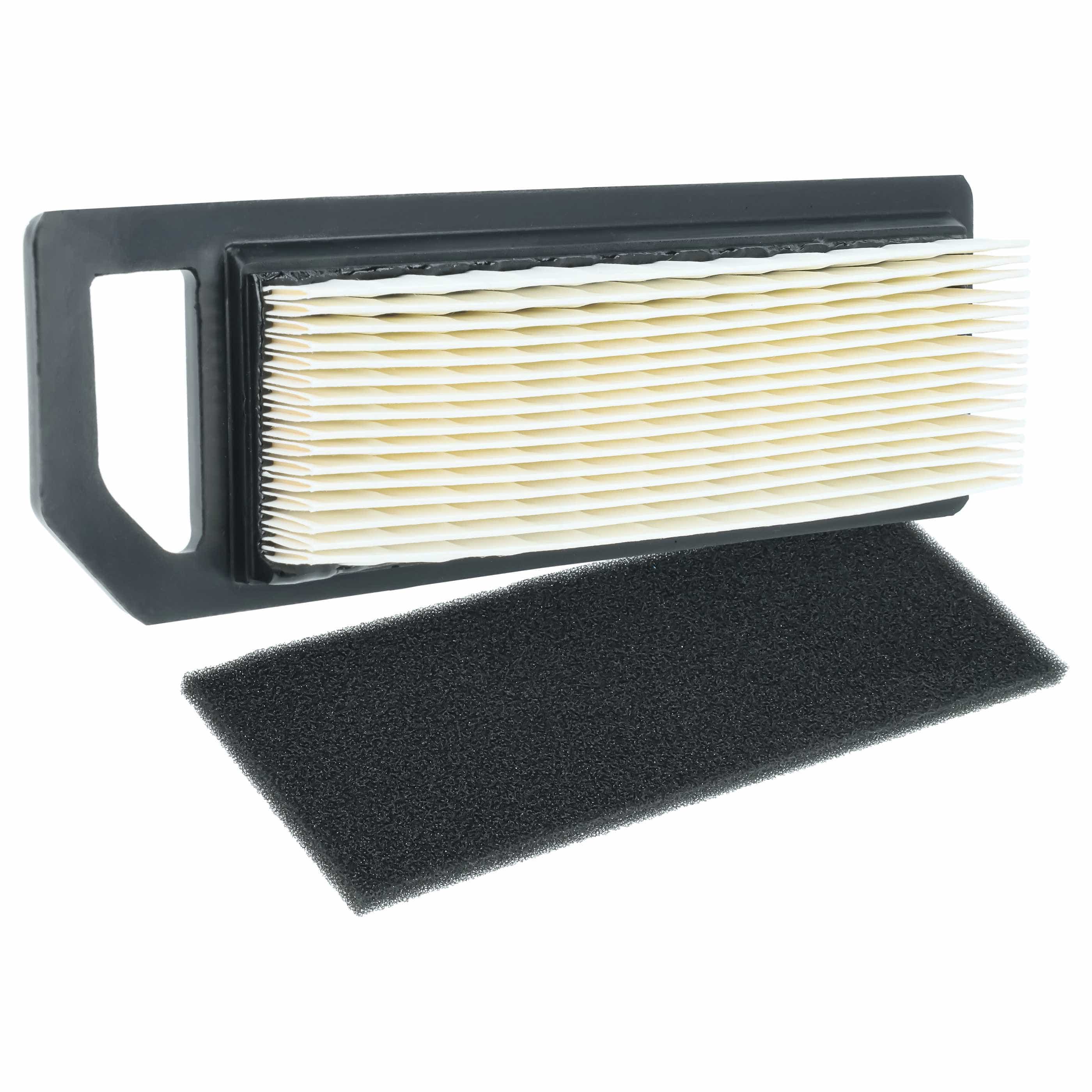 2x Filter as Replacement for Kawasaki 11013-7018, 11013-2232 - Filter Set (1x air filter, 1x pre-filter)