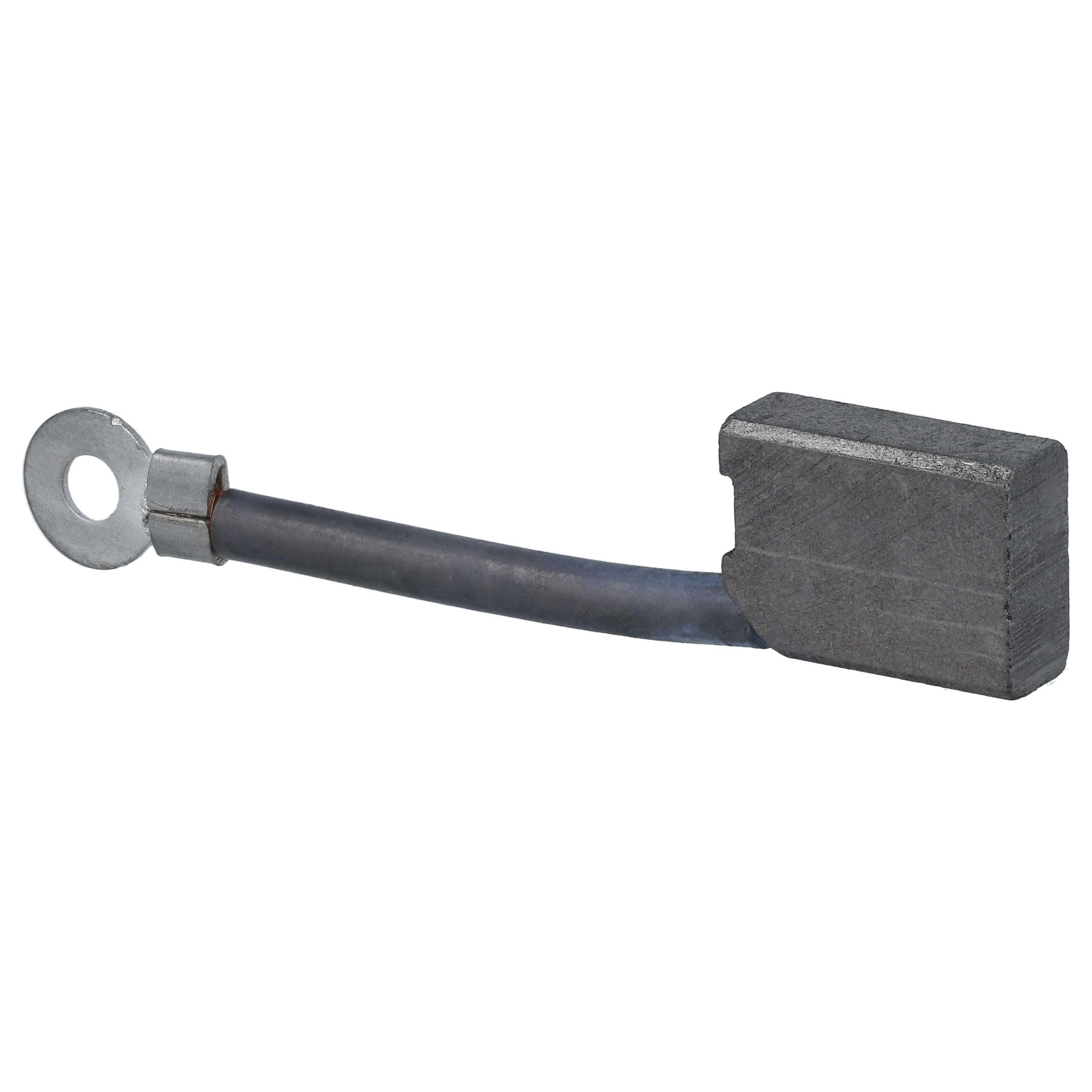 4x Carbon Brush as Replacement for Kärcher 6.610-216.0, 4039784053625 for Vacuum Cleaner - 7 x 14 x 19 mm