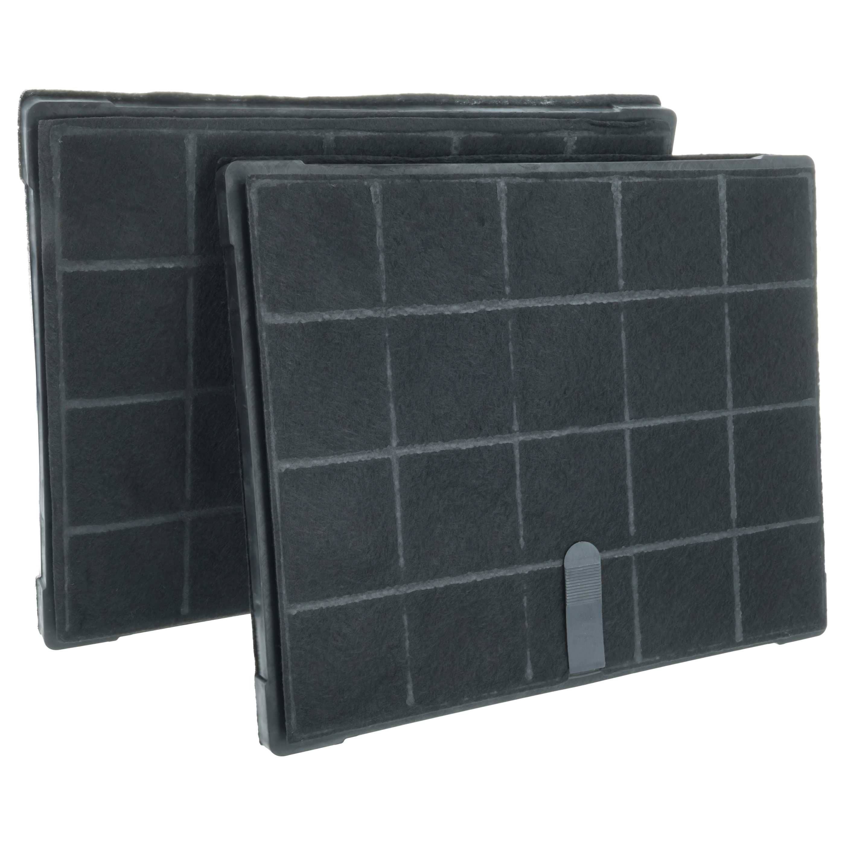 2x Filtres à charbon actif remplace Whirlpool 481248048198, GZD0667, AZD0667, AFFCAF16 pour hotte Whirlpool