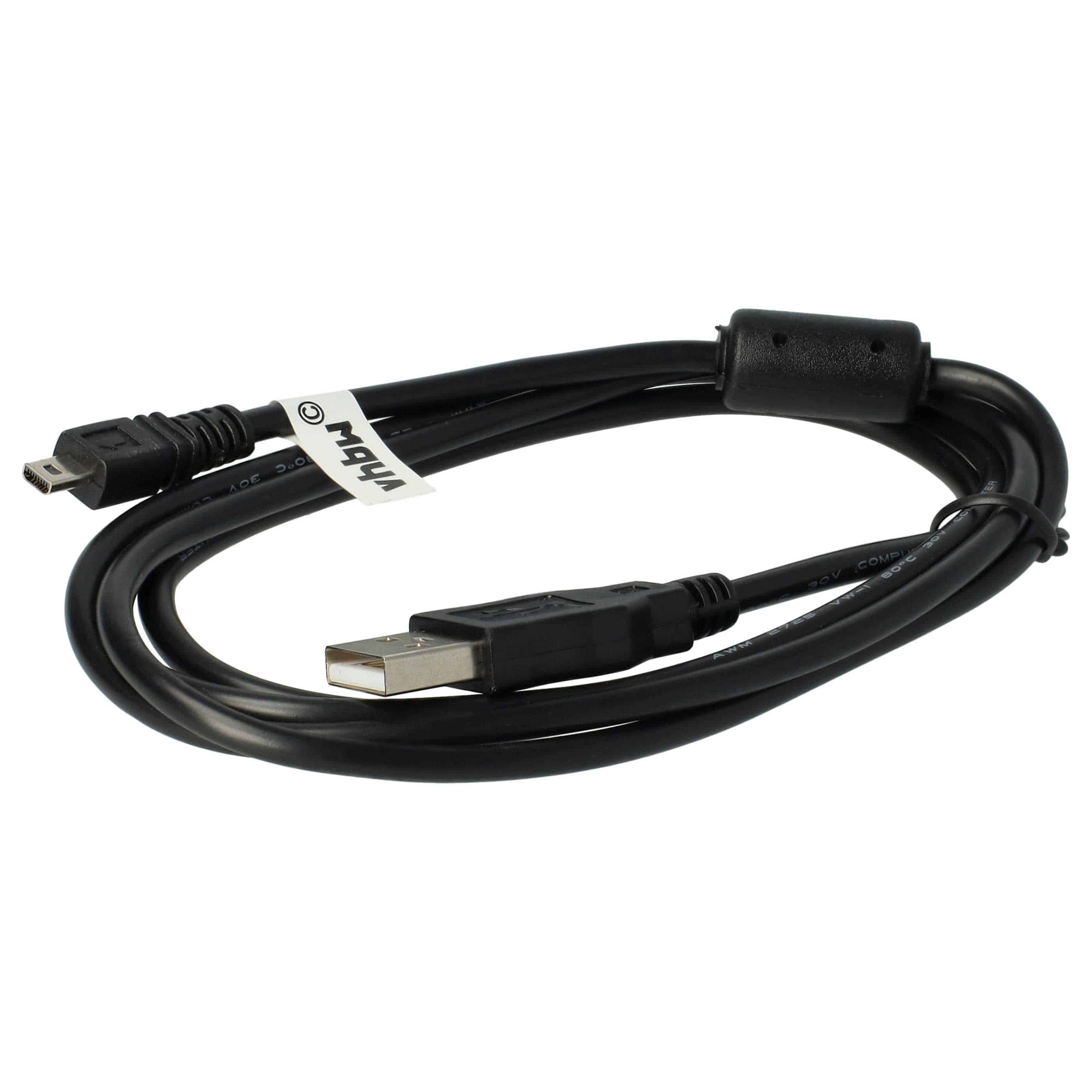 USB Data Cable replaces Casio EMC-5U for Pentax Camera etc. - 150 cm