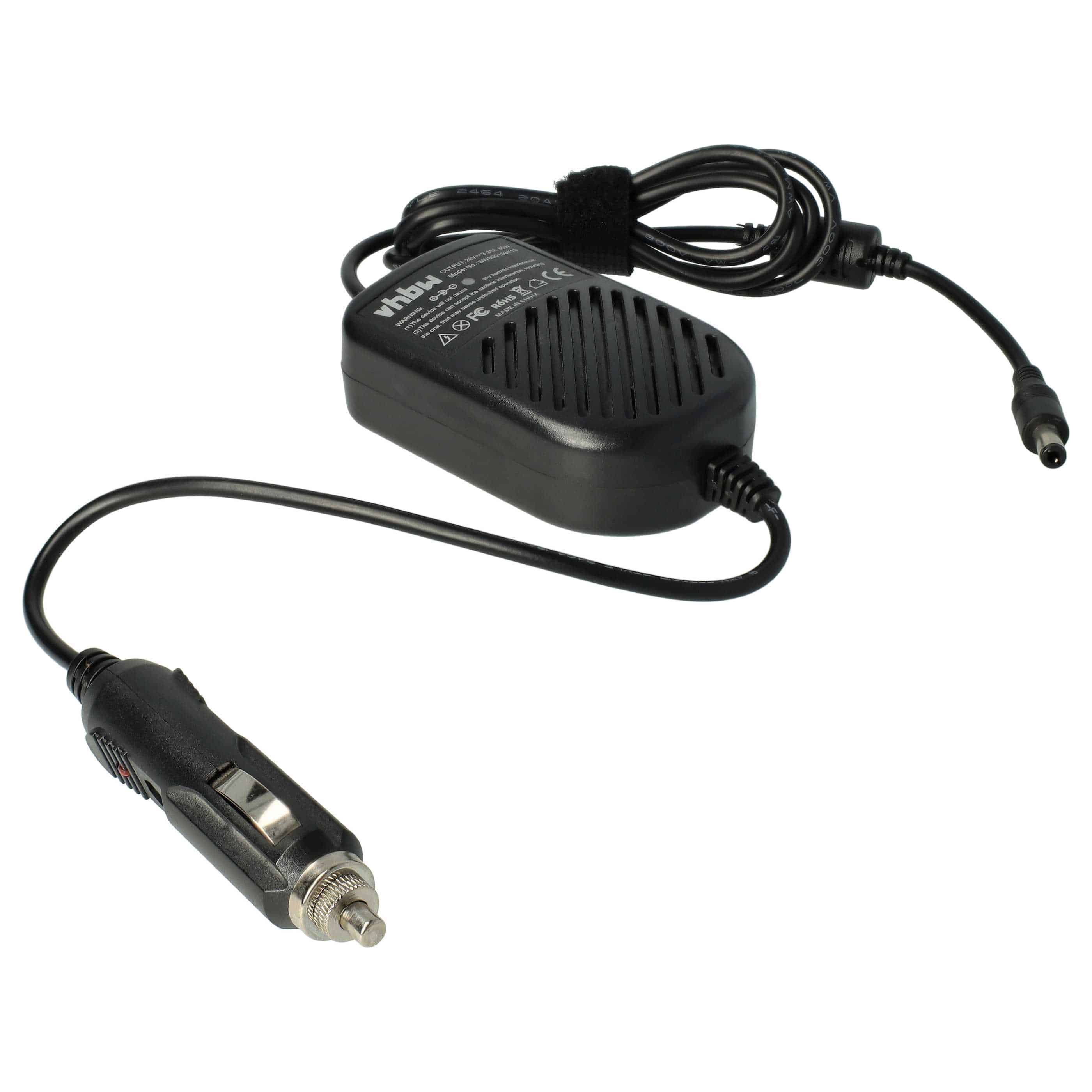 Vehicle Charger replaces Fujitsu-Siemens FSC0335A2065 for Notebook - 3.25 A