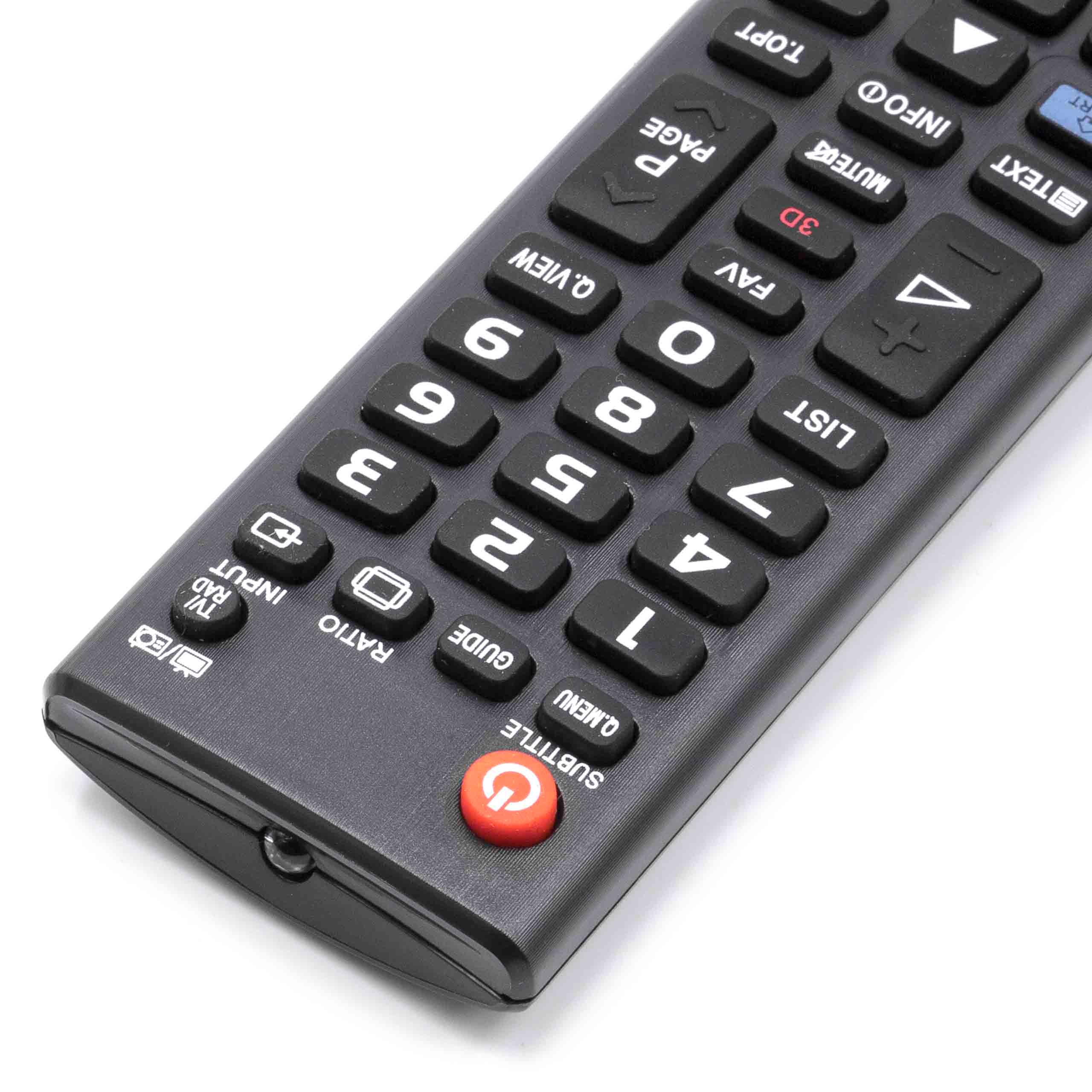Remote Control replaces LG AKB73715606, AKB73715601 for LG TV
