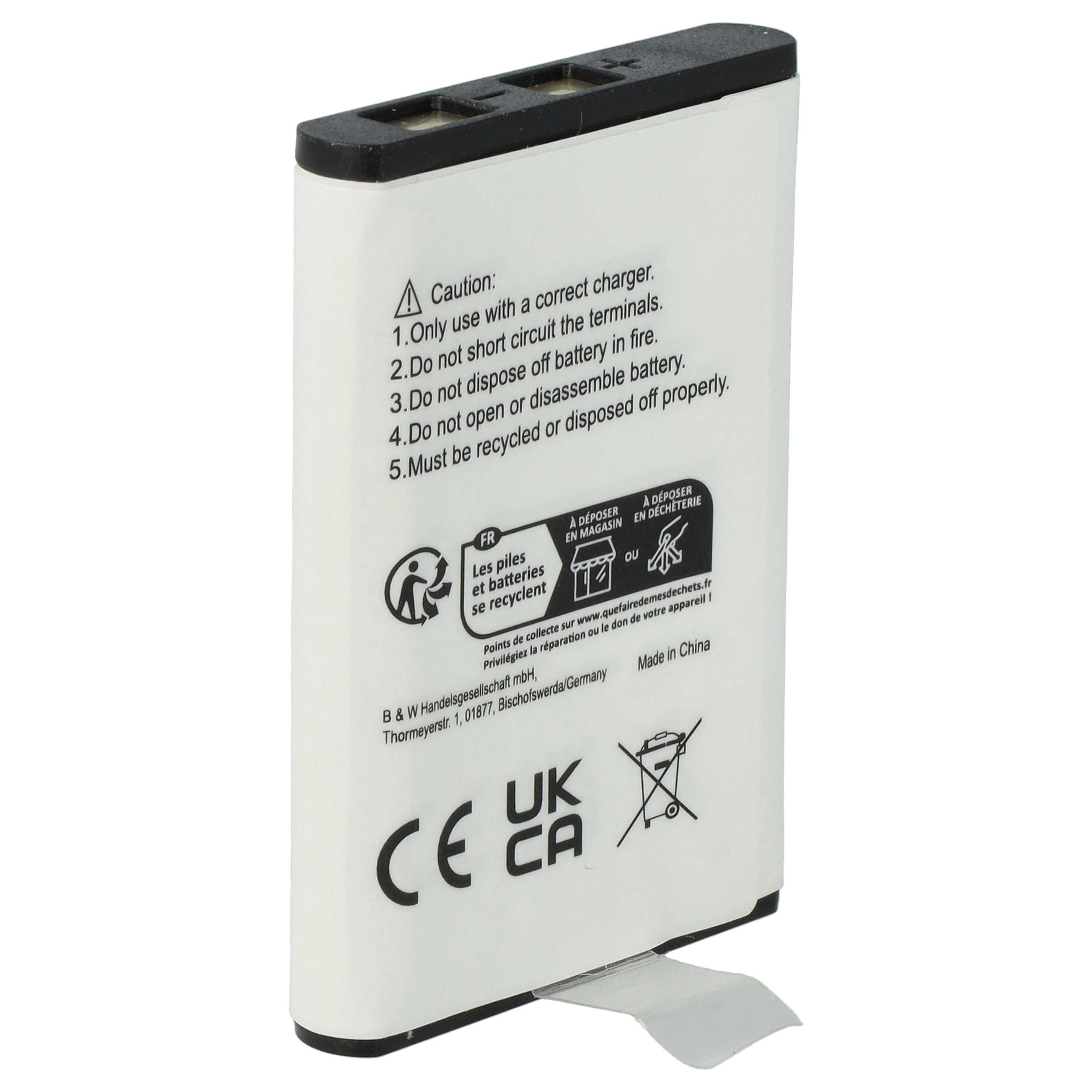 Radio 5x Battery replaces Baofeng BL-3 - 1500 mAh 3.7 V Li-Ion