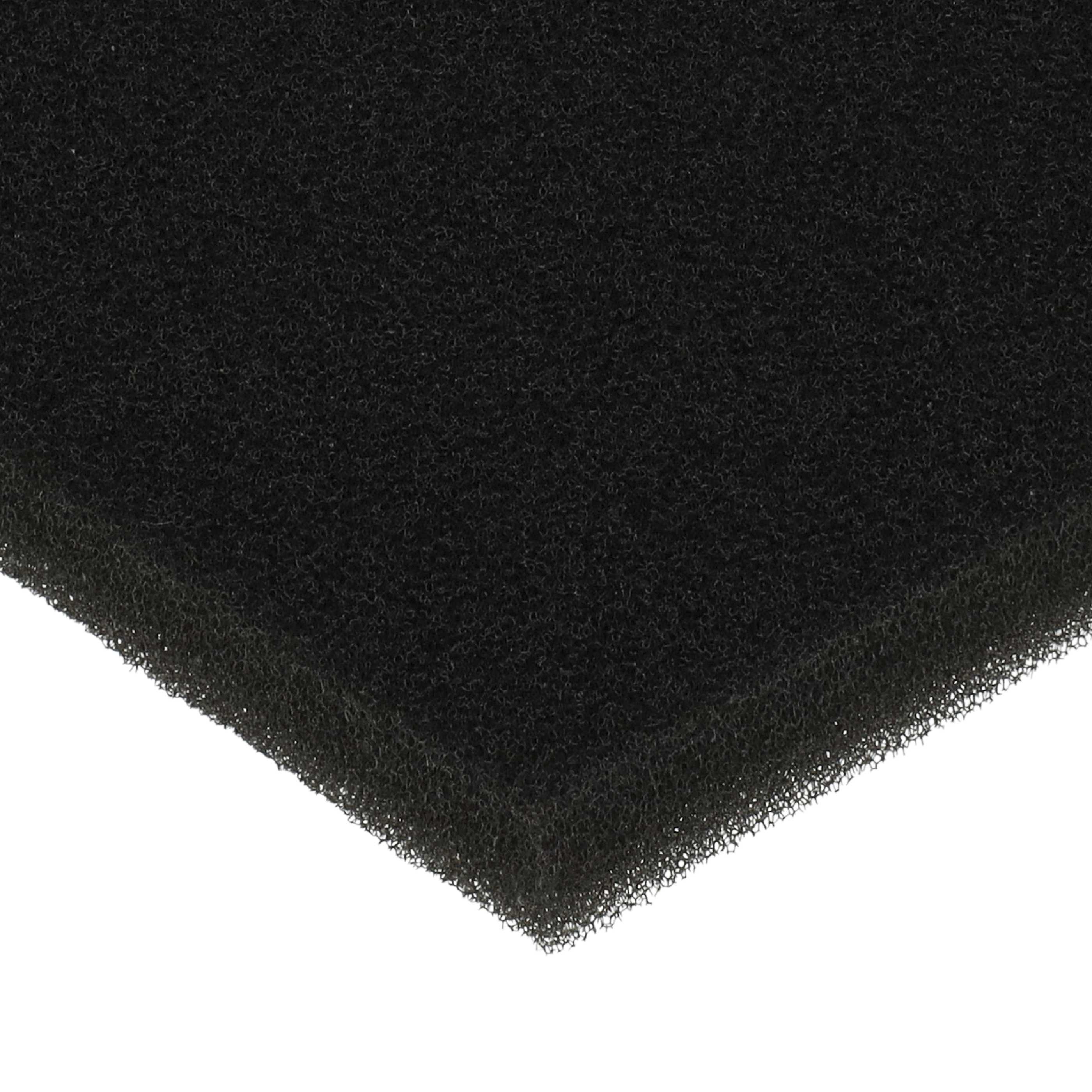 3x foam filter / motor filter replaces 9178015317 for Grundig Vacuum Cleaner, 14.3 x 14.3 cm