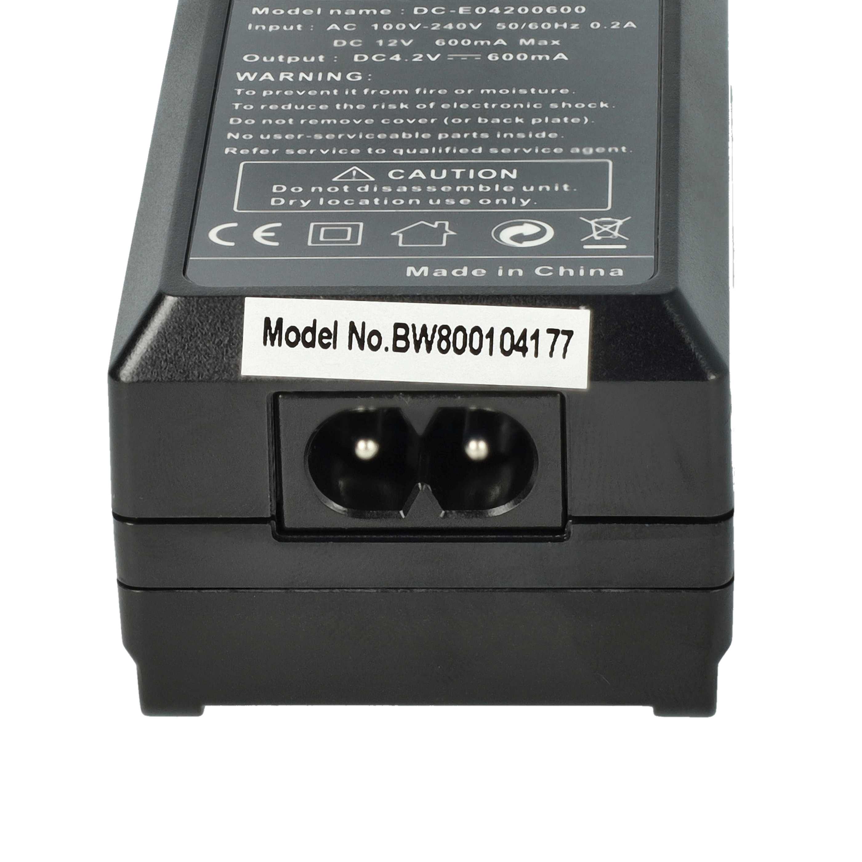 Ładowarka do aparatu Lumix DMC-F5P i innych - ładowarka akumulatora 0,6 A, 4,2 V