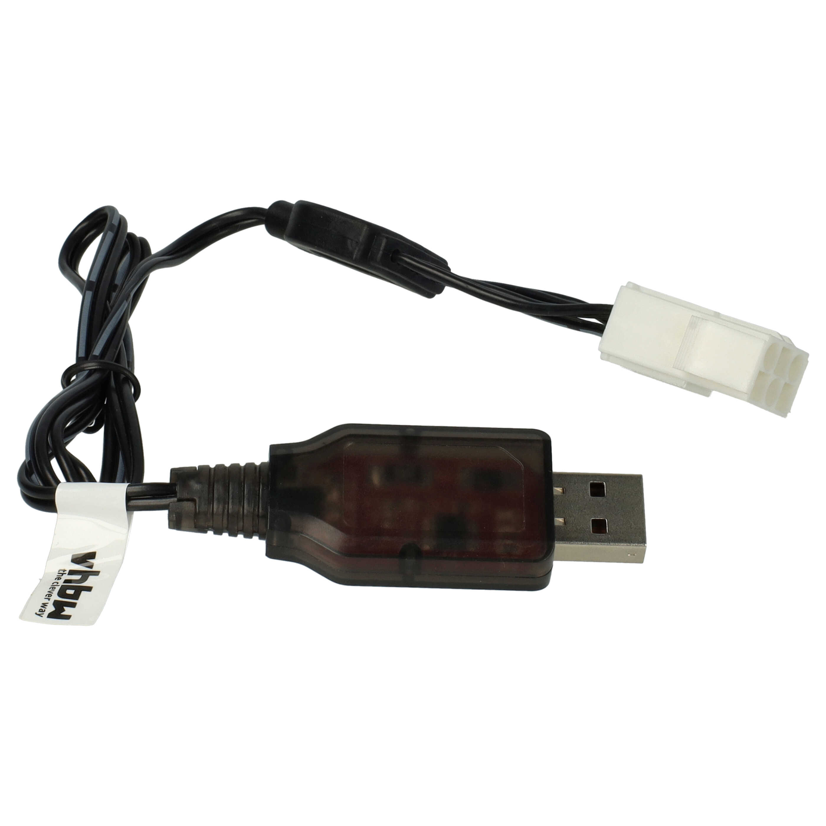 USB Charging Cable replaces Himoto HSP 9.6V for GPToys RC Batteries with SM-6P Connector etc. - 50 cm 9.6 V