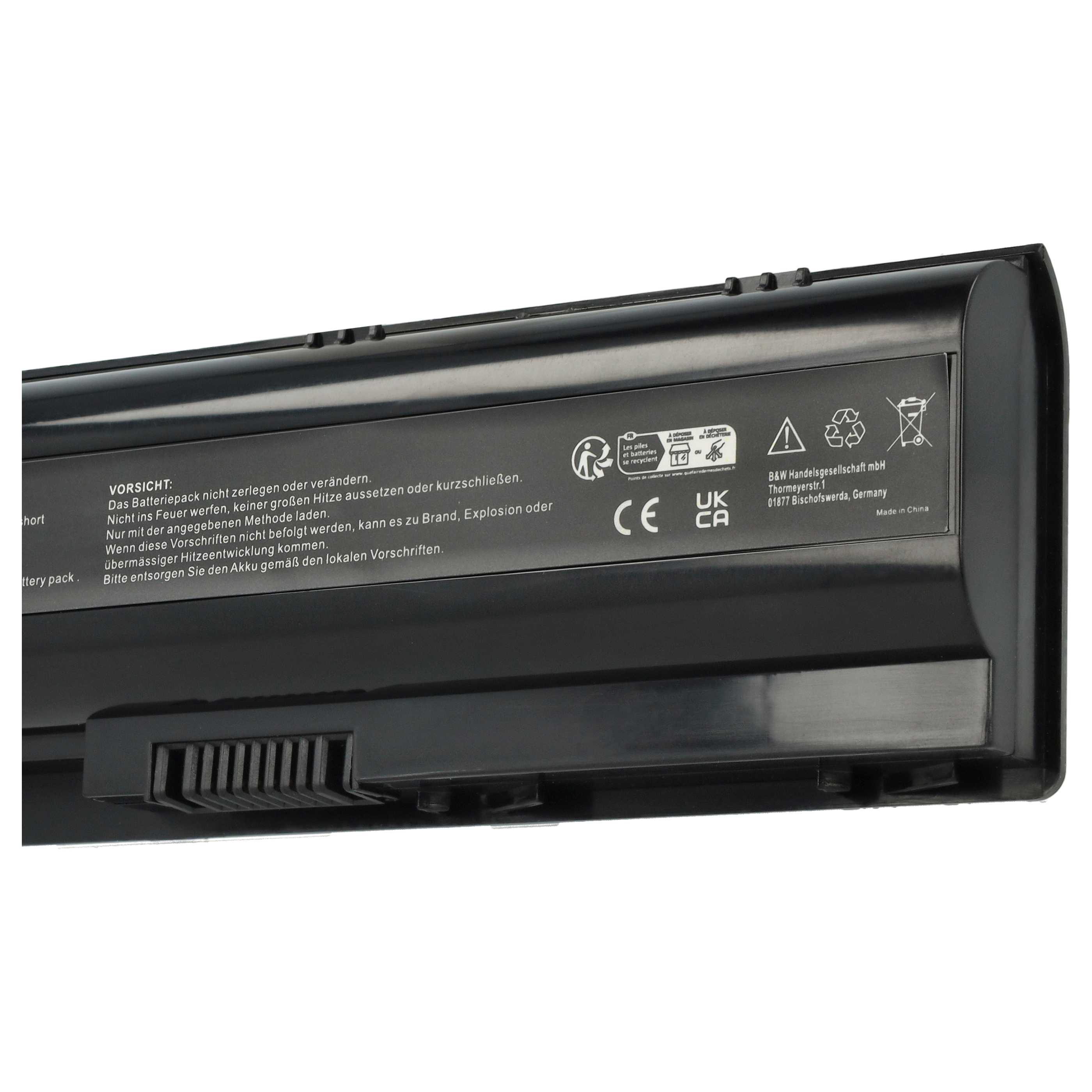 Akumulator do laptopa zamiennik HP HSTNN-DB0Q, 586021-001, 582215-241 - 4400 mAh 11,1 V Li-Ion, czarny