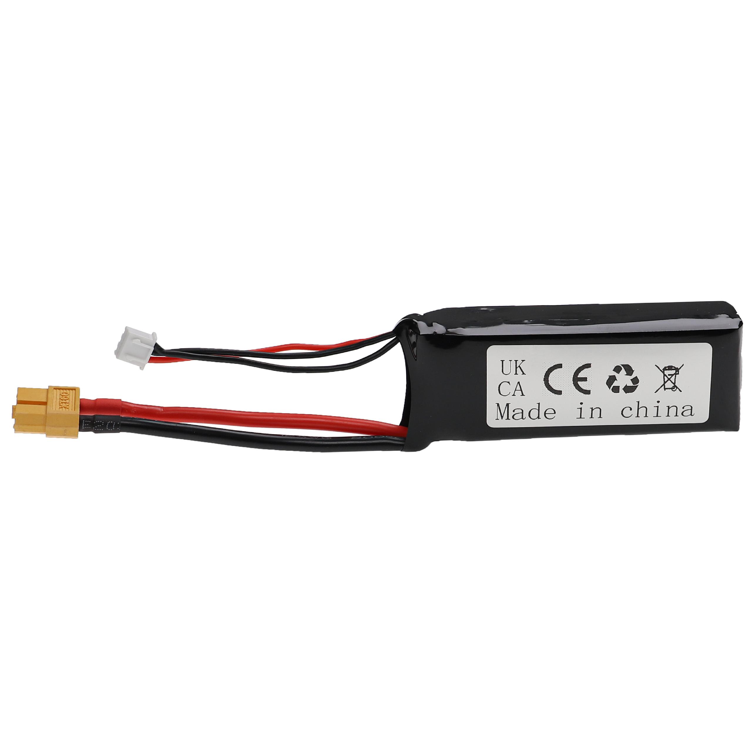 Batterie modèle radio-télécommandé - 2000mAh 7,4V Li-polymère, XT60