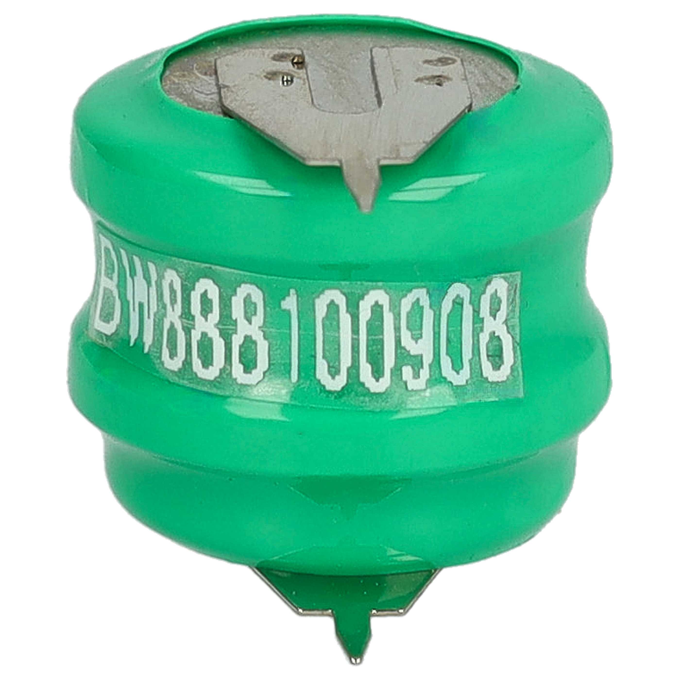 10x Button Cell Battery Type V80H 2 Pins for Model Building Solar Lamps etc. - 80 mAh 2.4 V NiMH