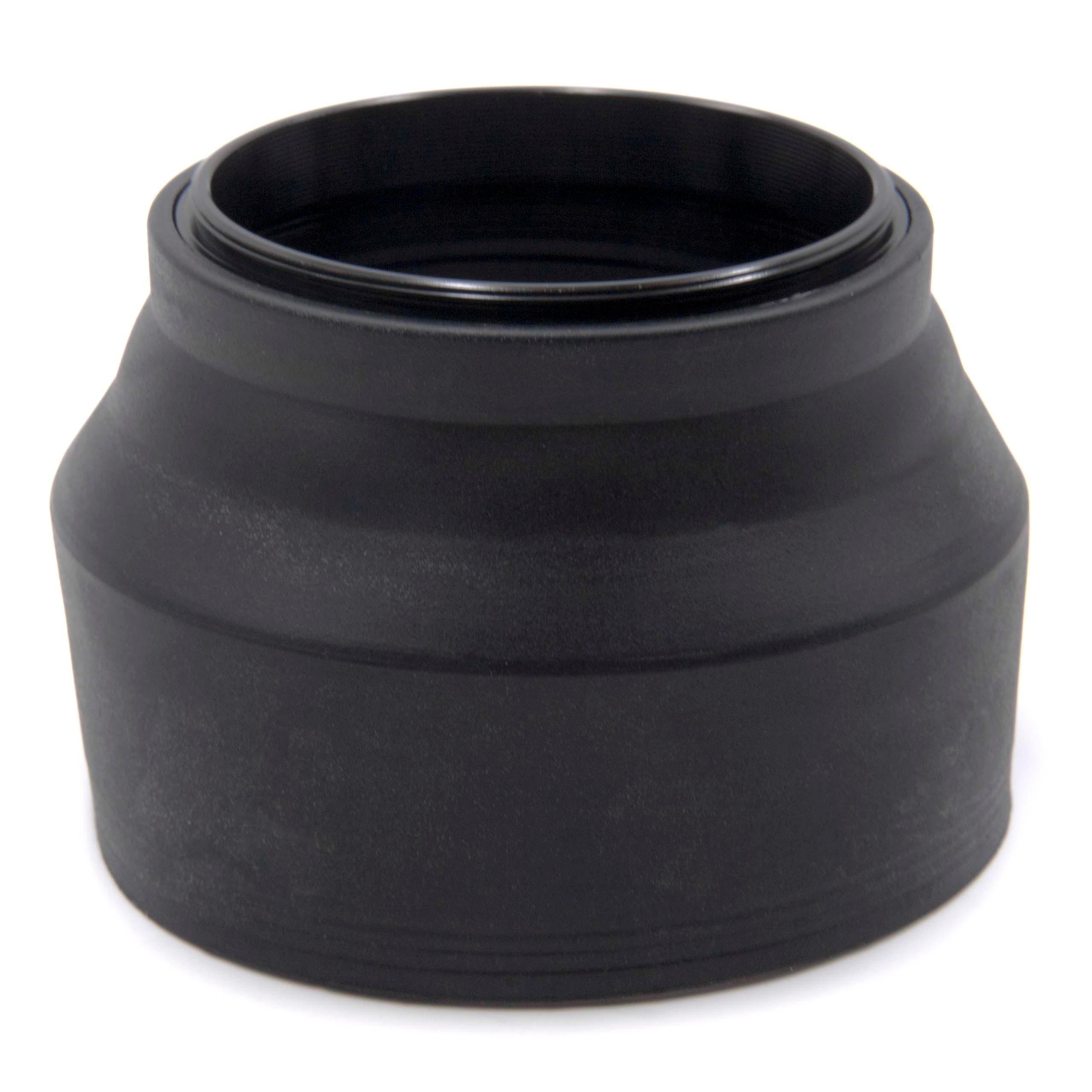 Lens Hood suitable for Fujifilm, JVC, Leica, Pentax, Panasonic, Kodak, Nikon, Minolta, Sigma, Tamron, Casio, S