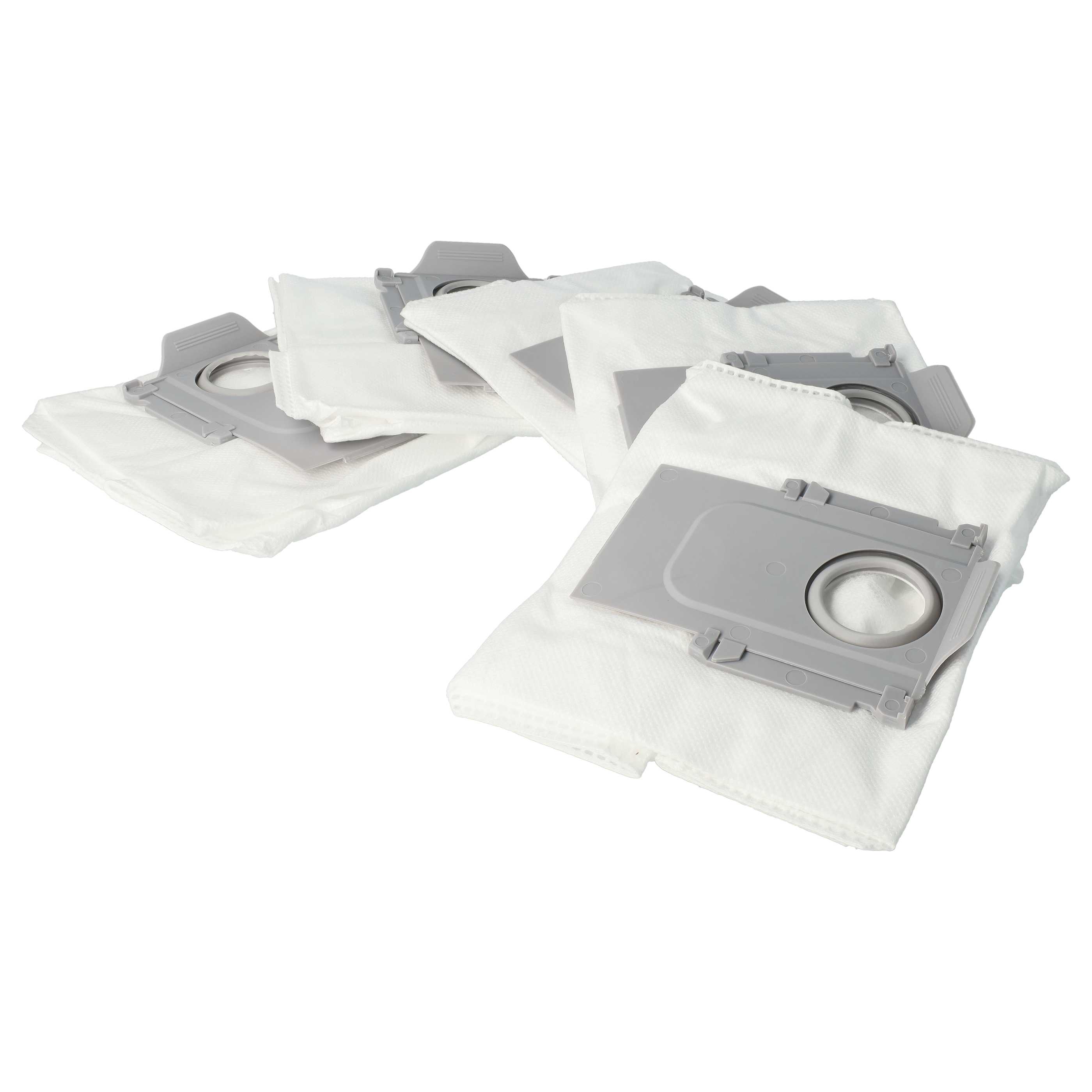 5x Dust Bag for Suction Unit suitable for Roborock Q7 Robot Vacuum Cleaner - Bag Set