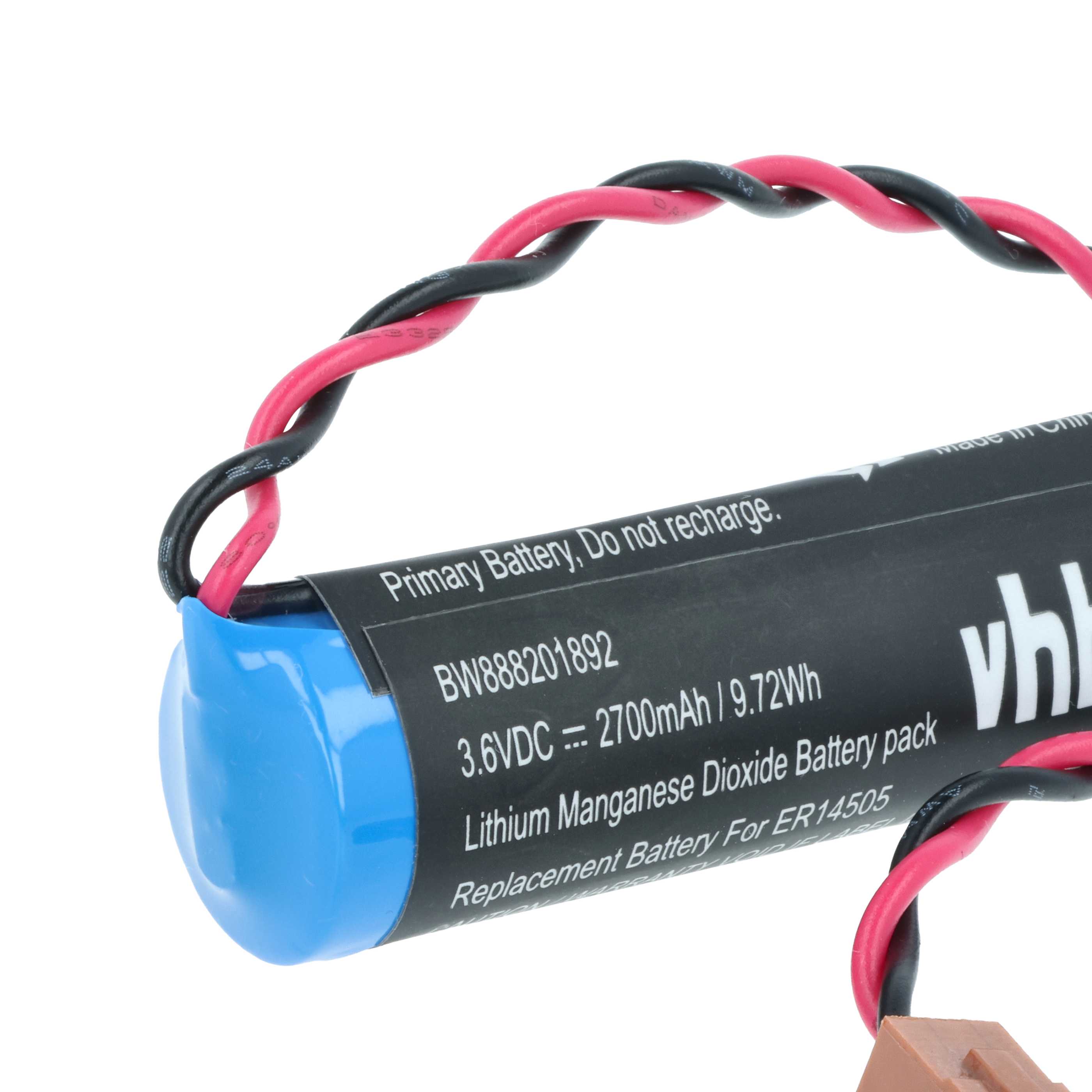 5x Bateria do PLC programowalnego sterownika Toshiba ER6VCT - 2700 mAh 3,6 V Li-SOCl2