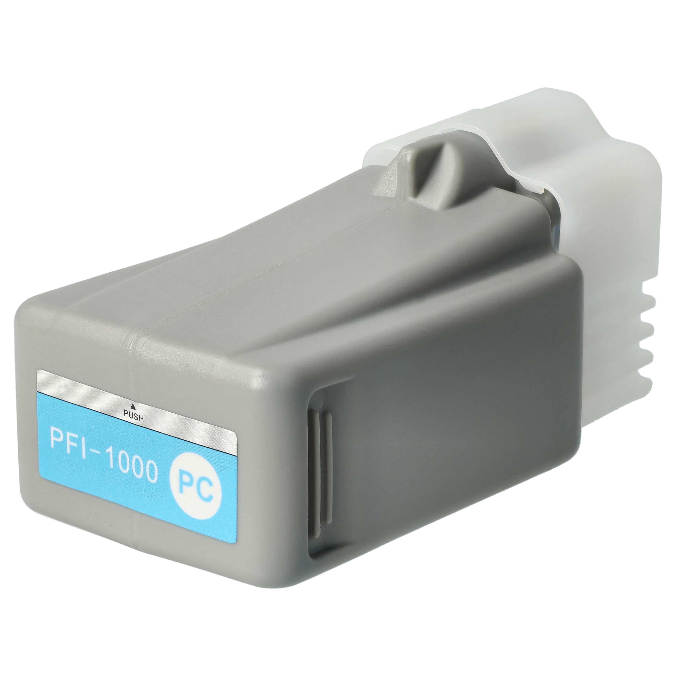 Ink Cartridge as Exchange for Canon PFI-1000PC, PFI-1000 PC for Canon Printer - Photo Cyan 80 ml + Chip