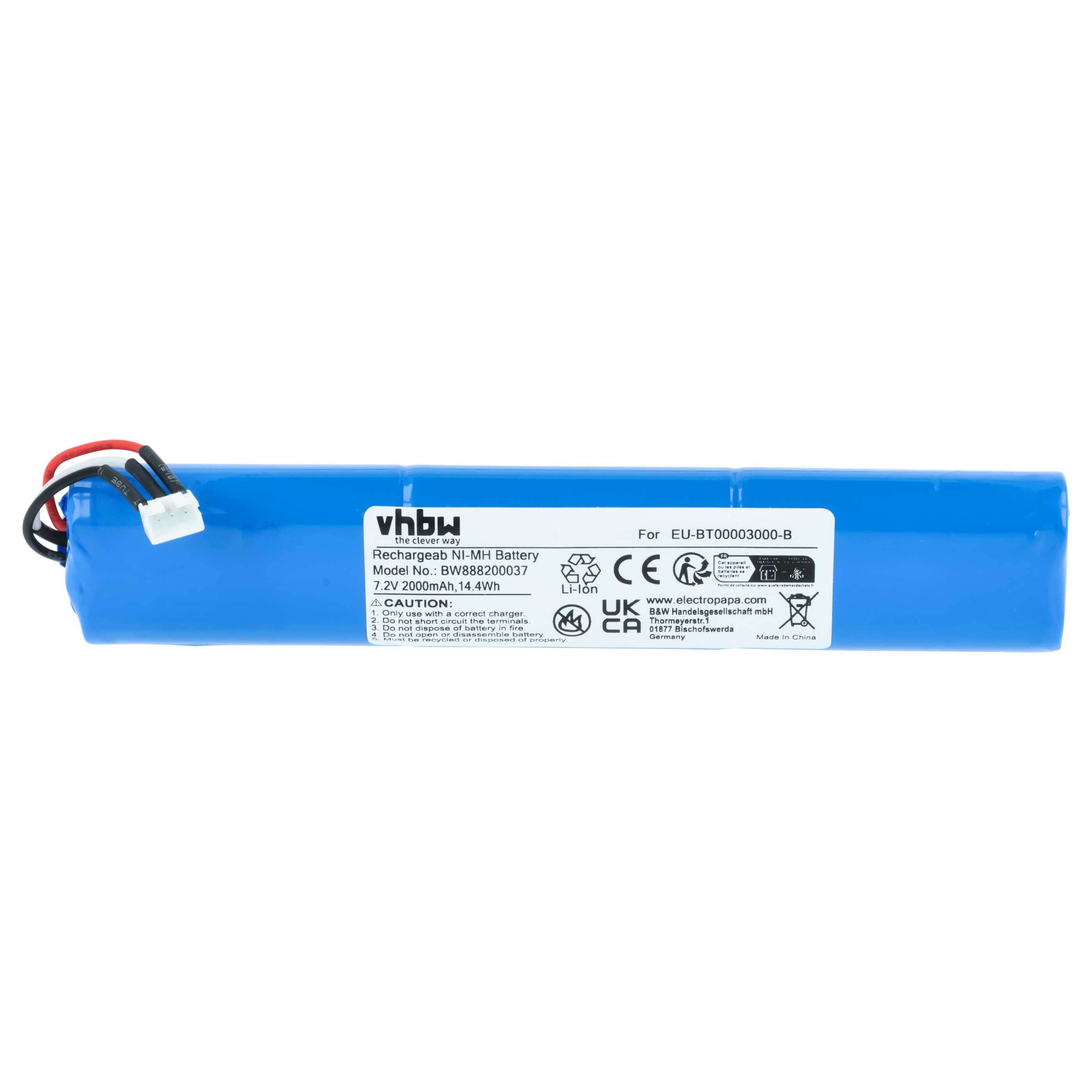 Akumulator do głośnika zamiennik TDK EU-BT00003000-B - NiMH 2000mAh