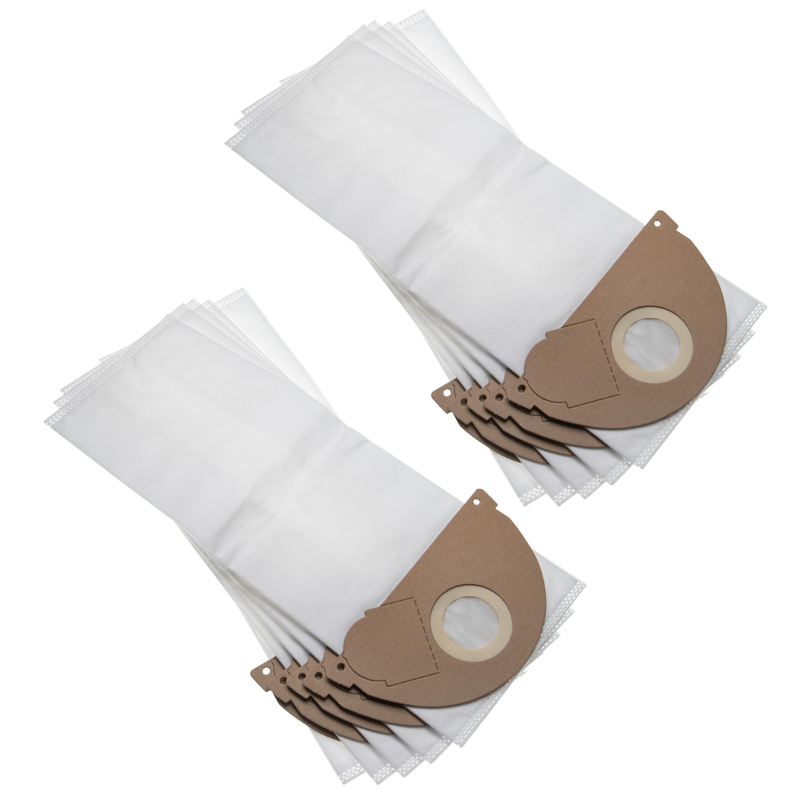 10x Sac remplace Kärcher 69041670, 6.904-167.0 pour aspirateur Kärcher - microfibre non tissée