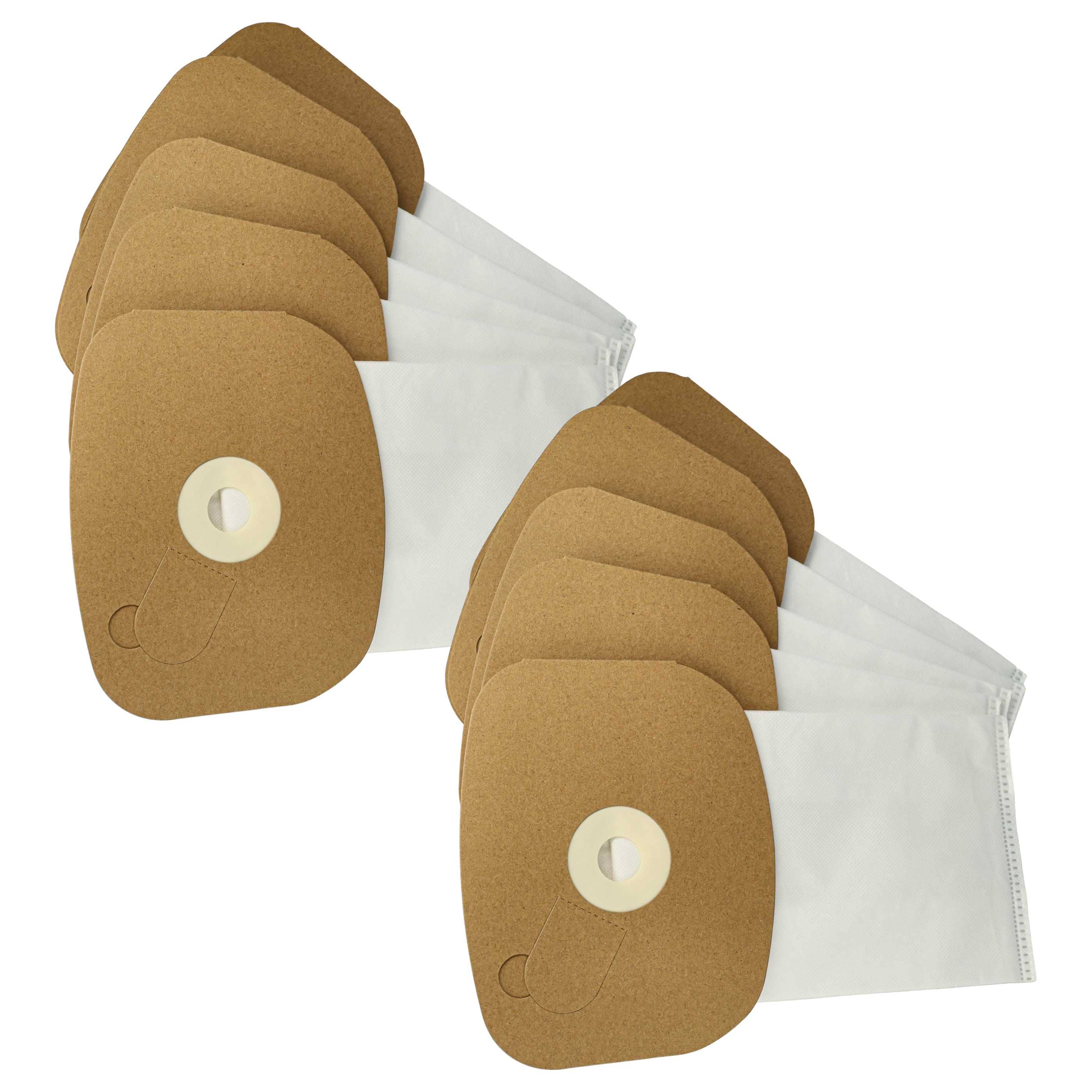 10x Sac remplace Sprintus 119102 pour aspirateur Sprintus - microfibre non tissée