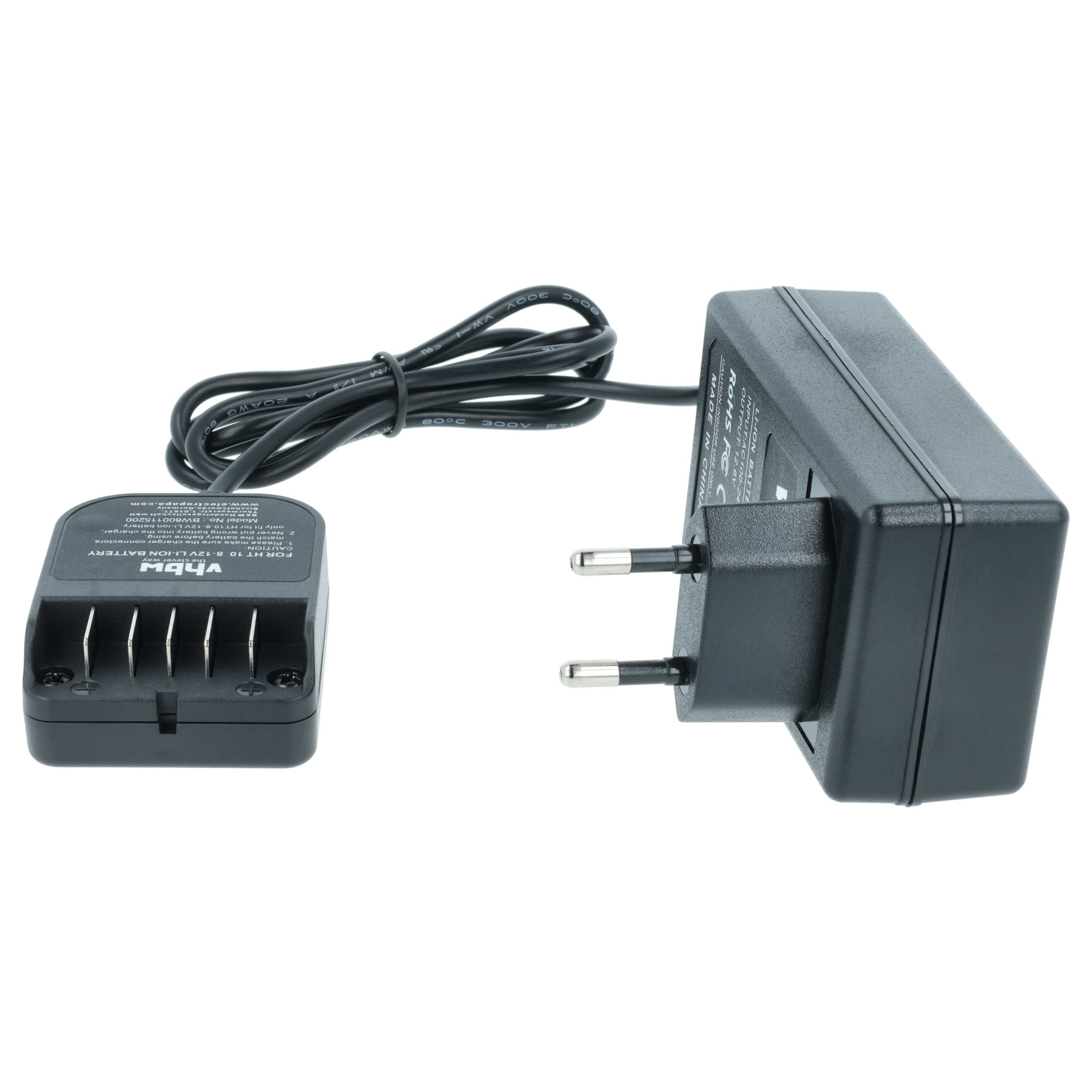 Charger suitable for Hitachi, Hitachi Hikoki CJ10DL Power Tool Batteries etc. - Li-Ion, 1.5A