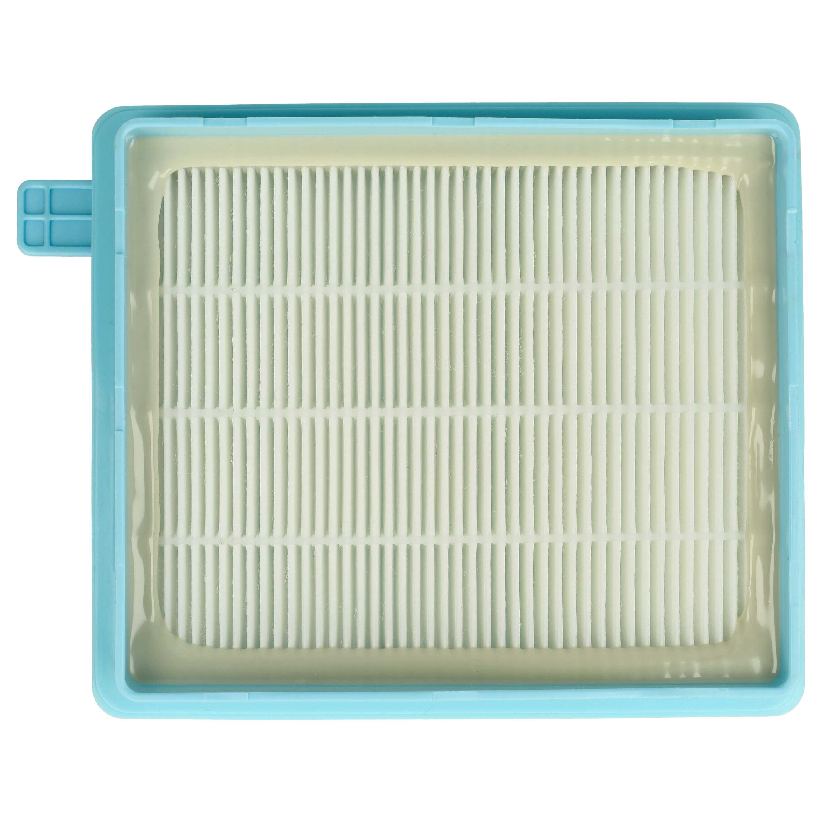 Filtro reemplaza Grundig 9178005623 para aspiradora - filtro Hepa blanco / azul claro