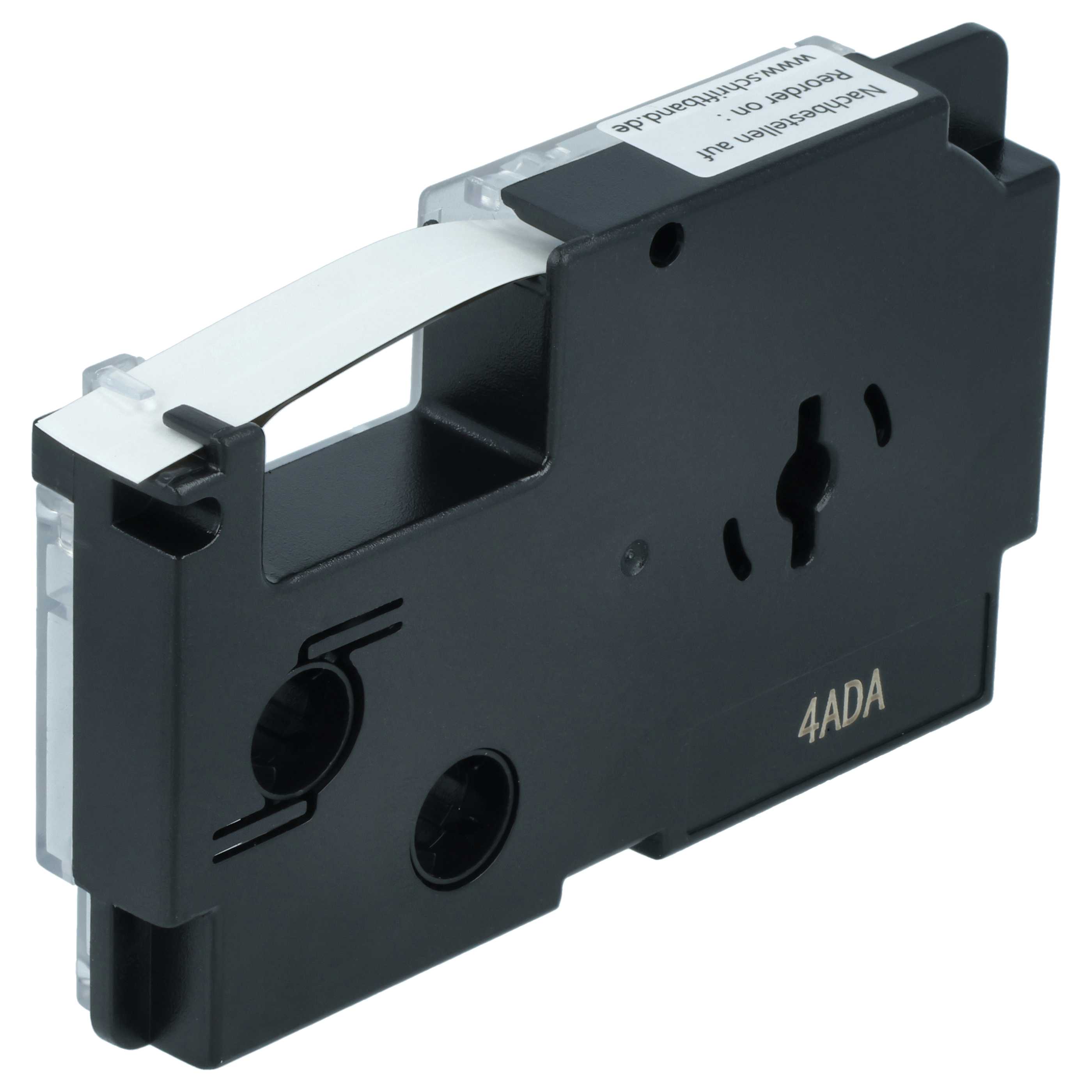 Label Tape replaces Casio XR-9GWE - 9 mm Black to White