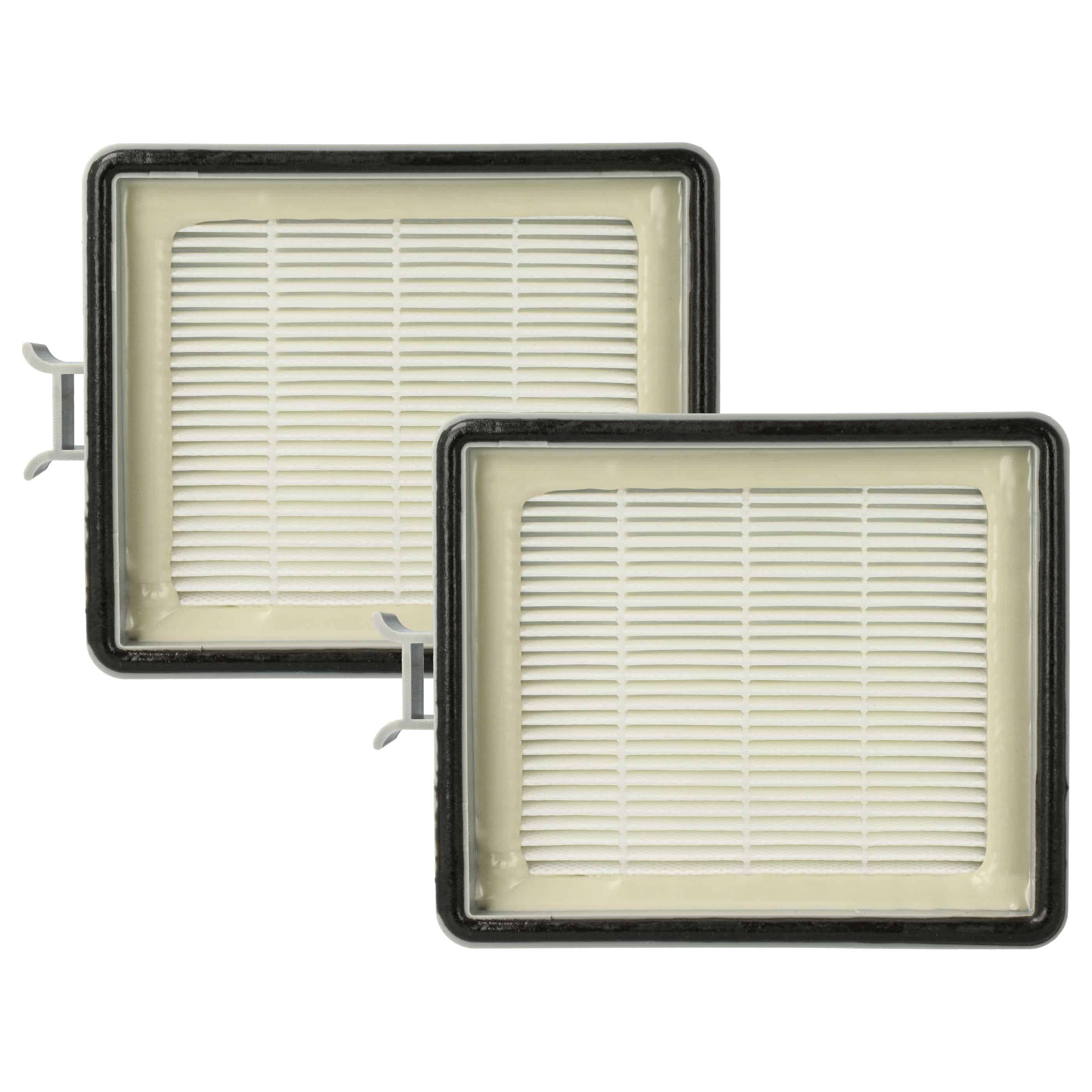 2x HEPA-Nachmotor-Filter passend für Lux Intelligence / S 115 Staubsauger