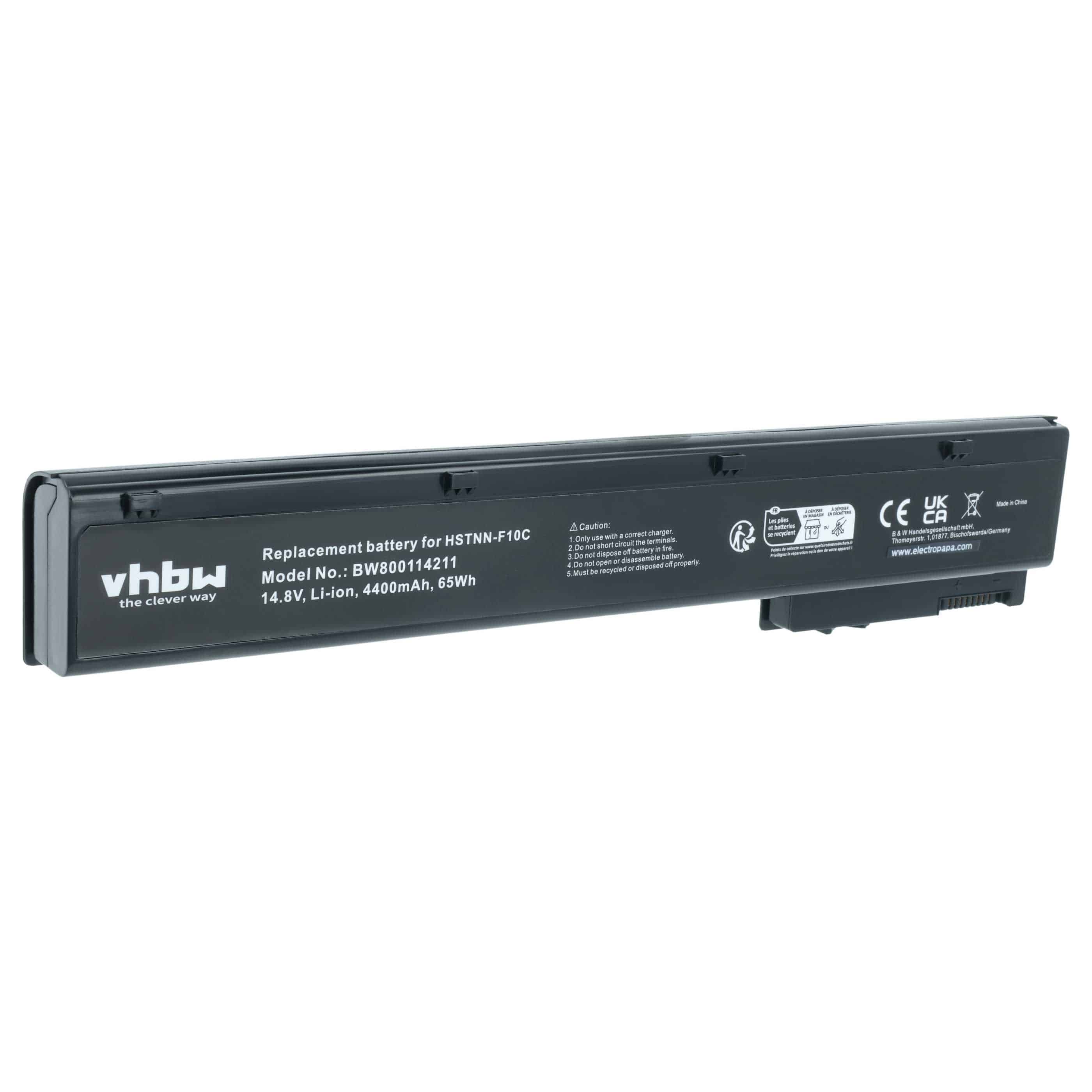 Akumulator do laptopa zamiennik HP 632114-421, 632113-151, 632425-001 - 4400 mAh 14,8 V Li-Ion, czarny
