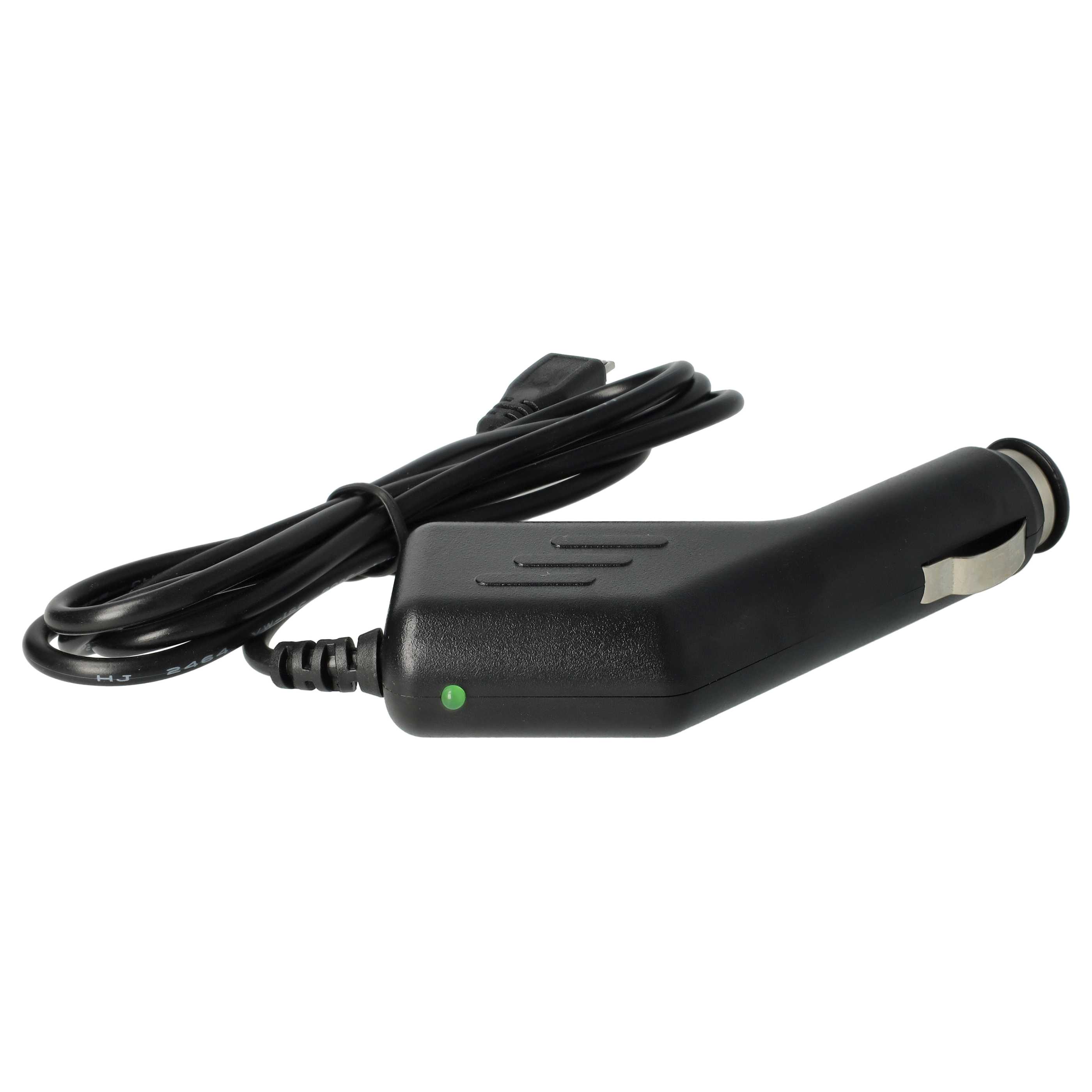 Caricatore per auto micro-USB 1,0 A per dispositivi come smartphone, GPS, navigatore Olympia