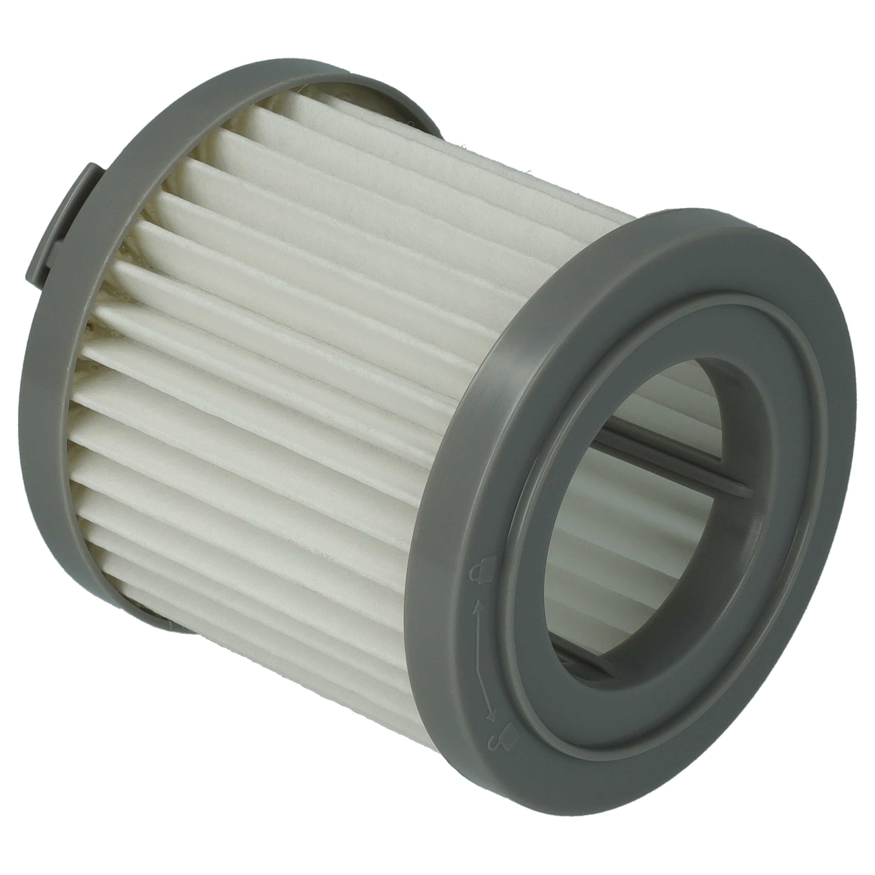 1x HEPA filter replaces AEG 4055453288 for AEGVacuum Cleaner, white / grey
